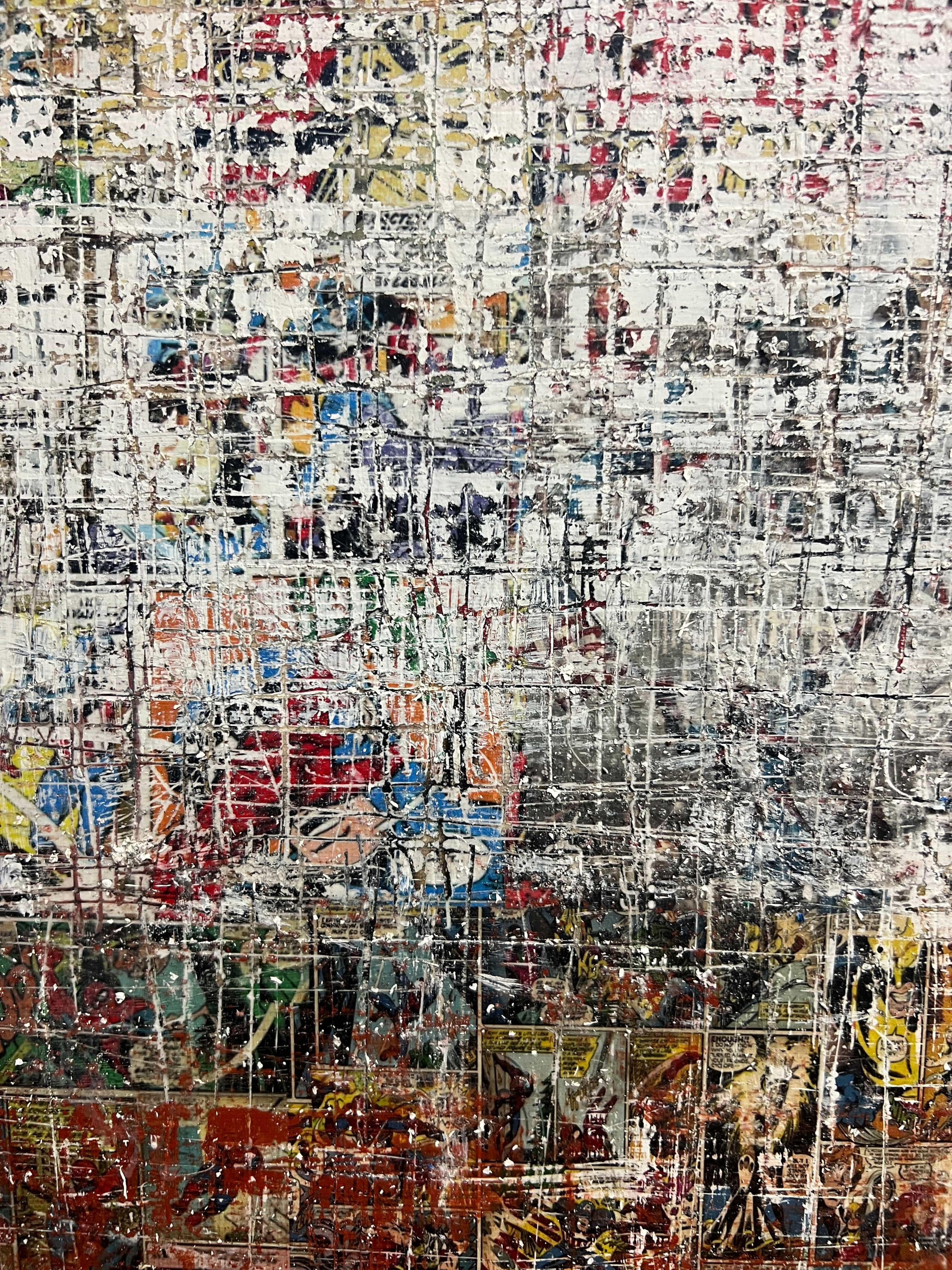 Robert Tillberg A Day At The Theme Park | 36"x48"