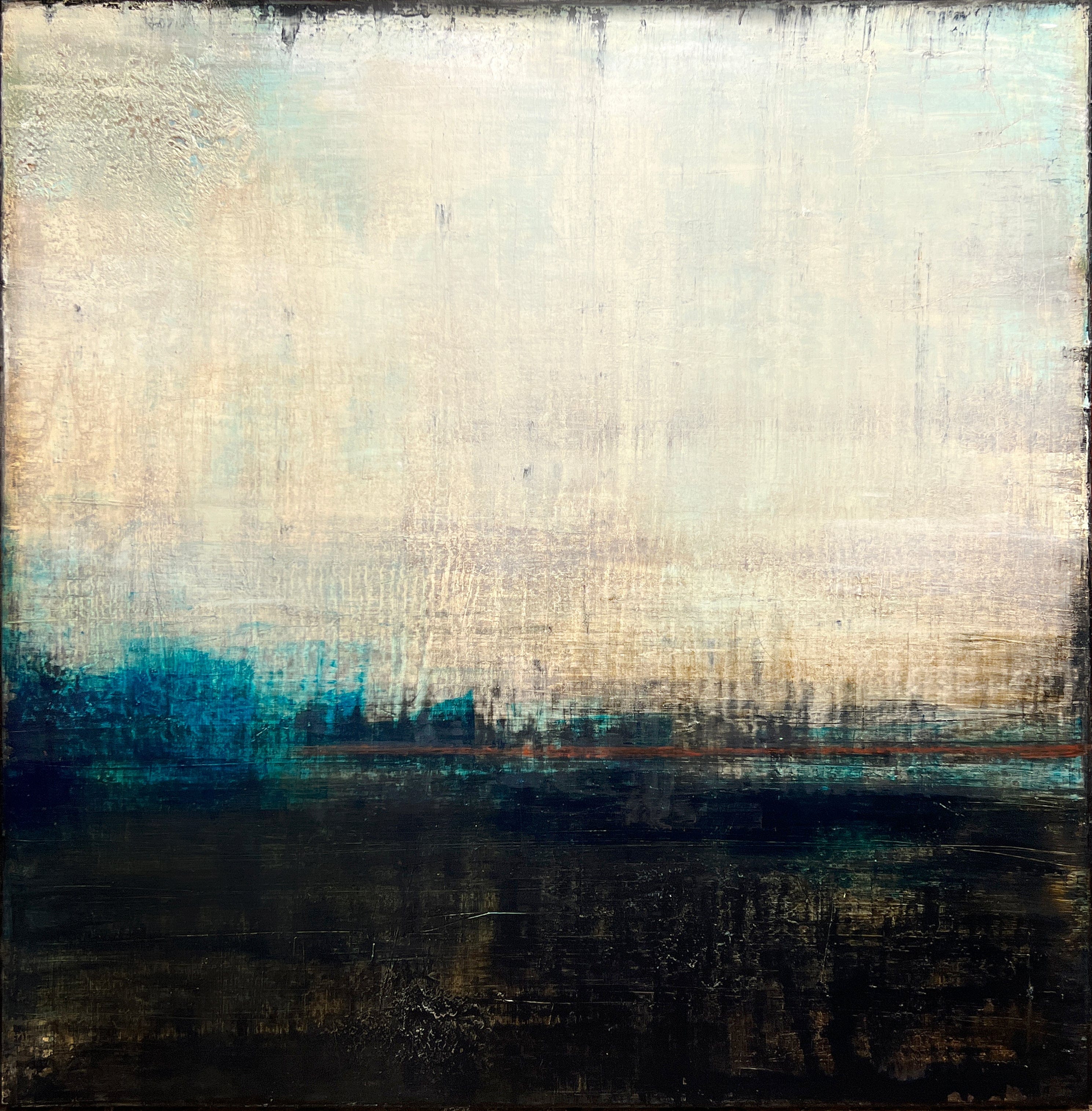 Robert Tillberg Across The Way | 48"x48"