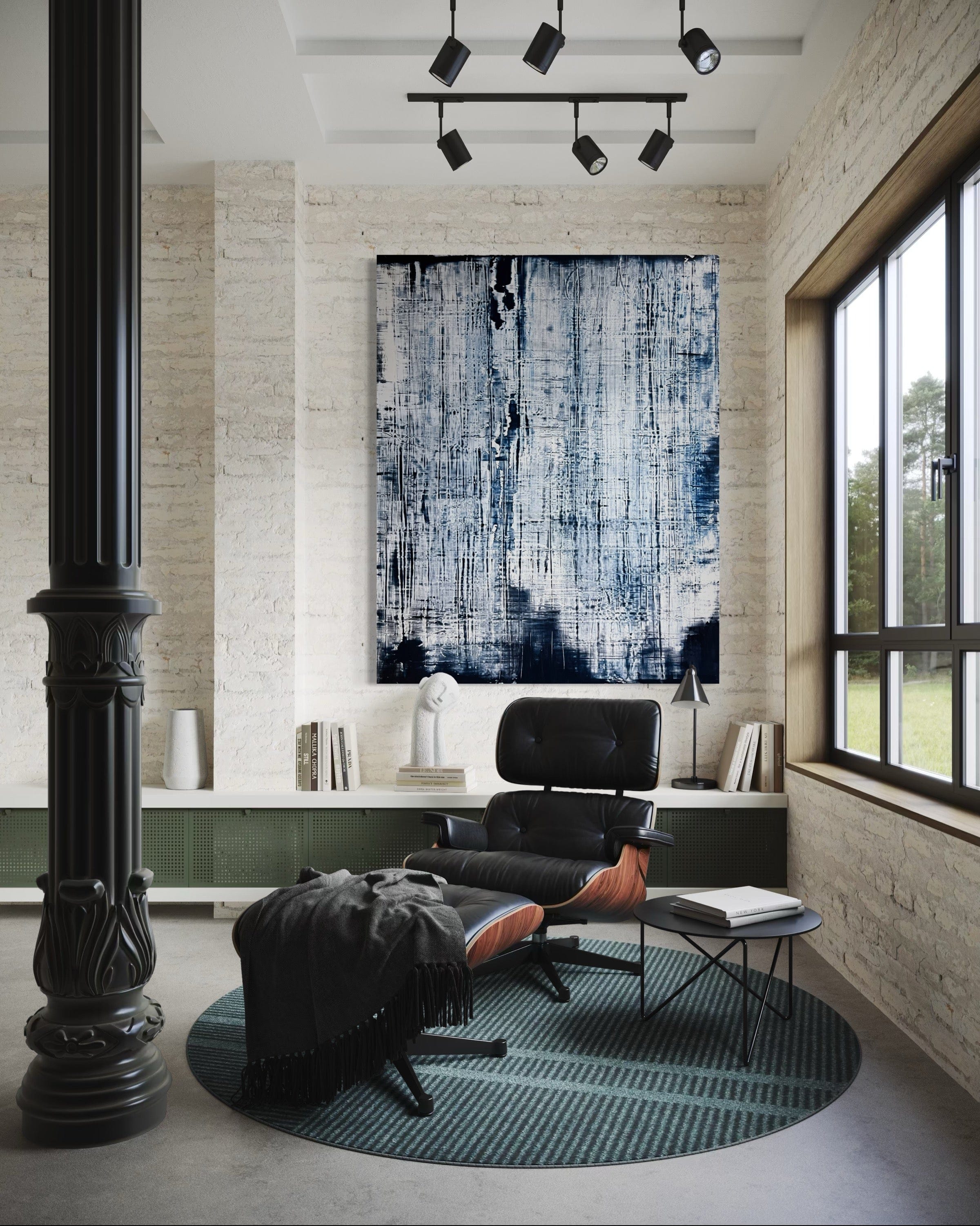 Robert Tillberg Blue Birch | 48"x60"
