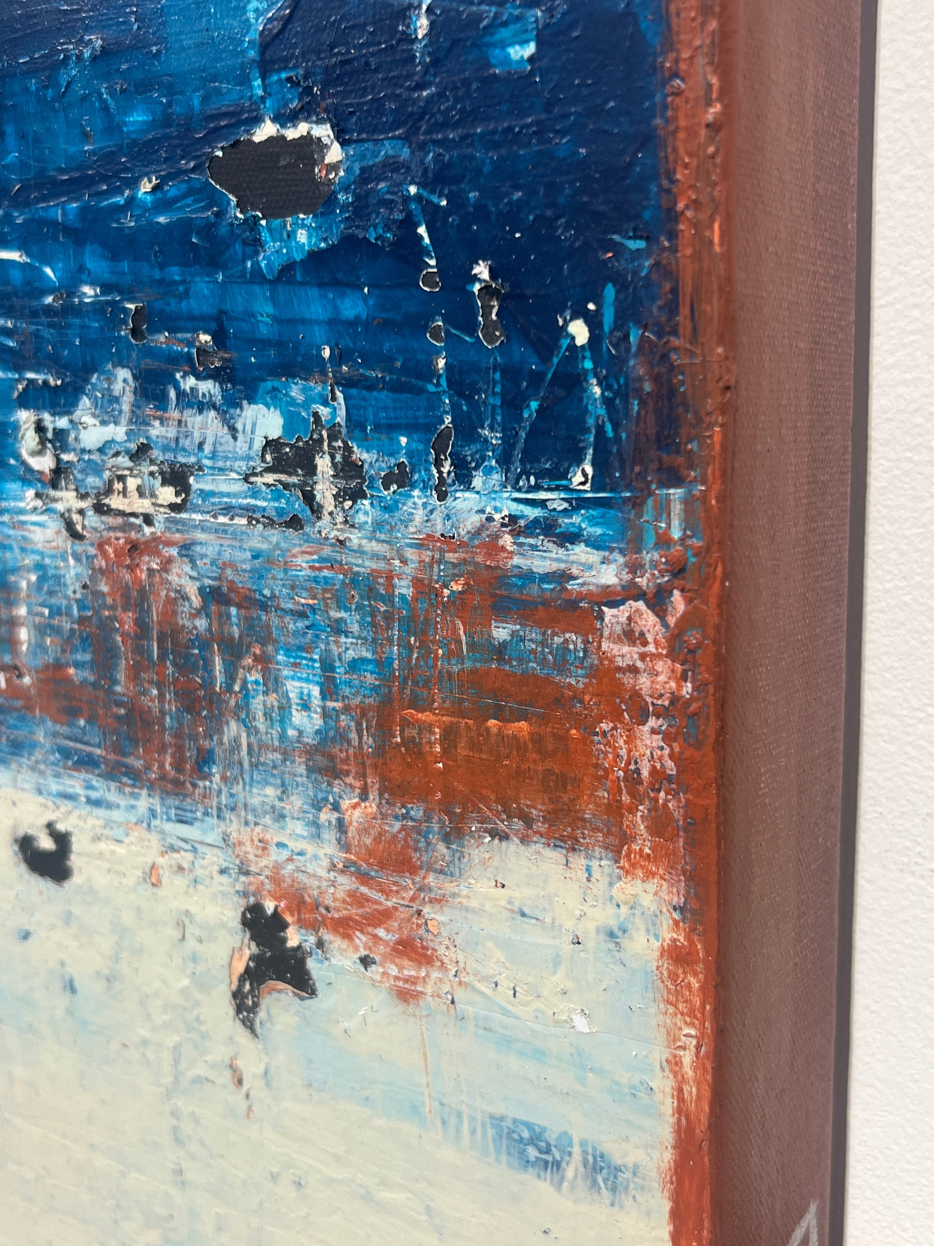 Robert Tillberg Broke & Blue | 36"x48"