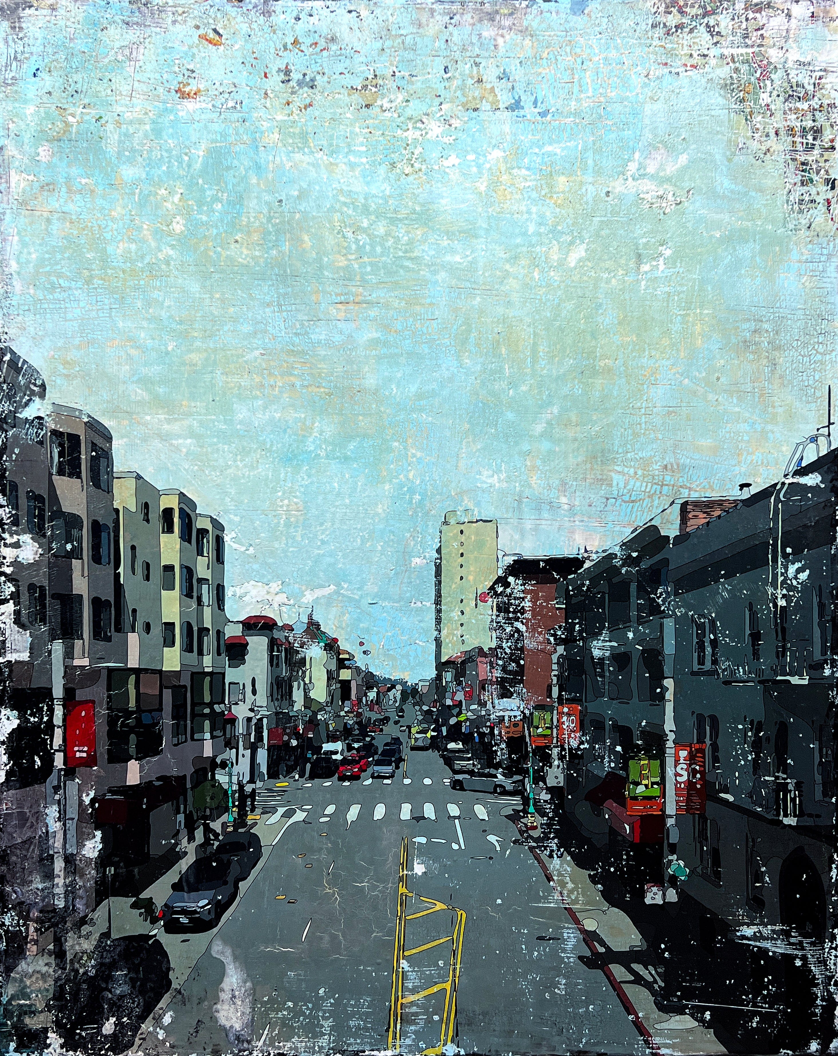 Robert Tillberg Chinatown San Fran | 48"x60"