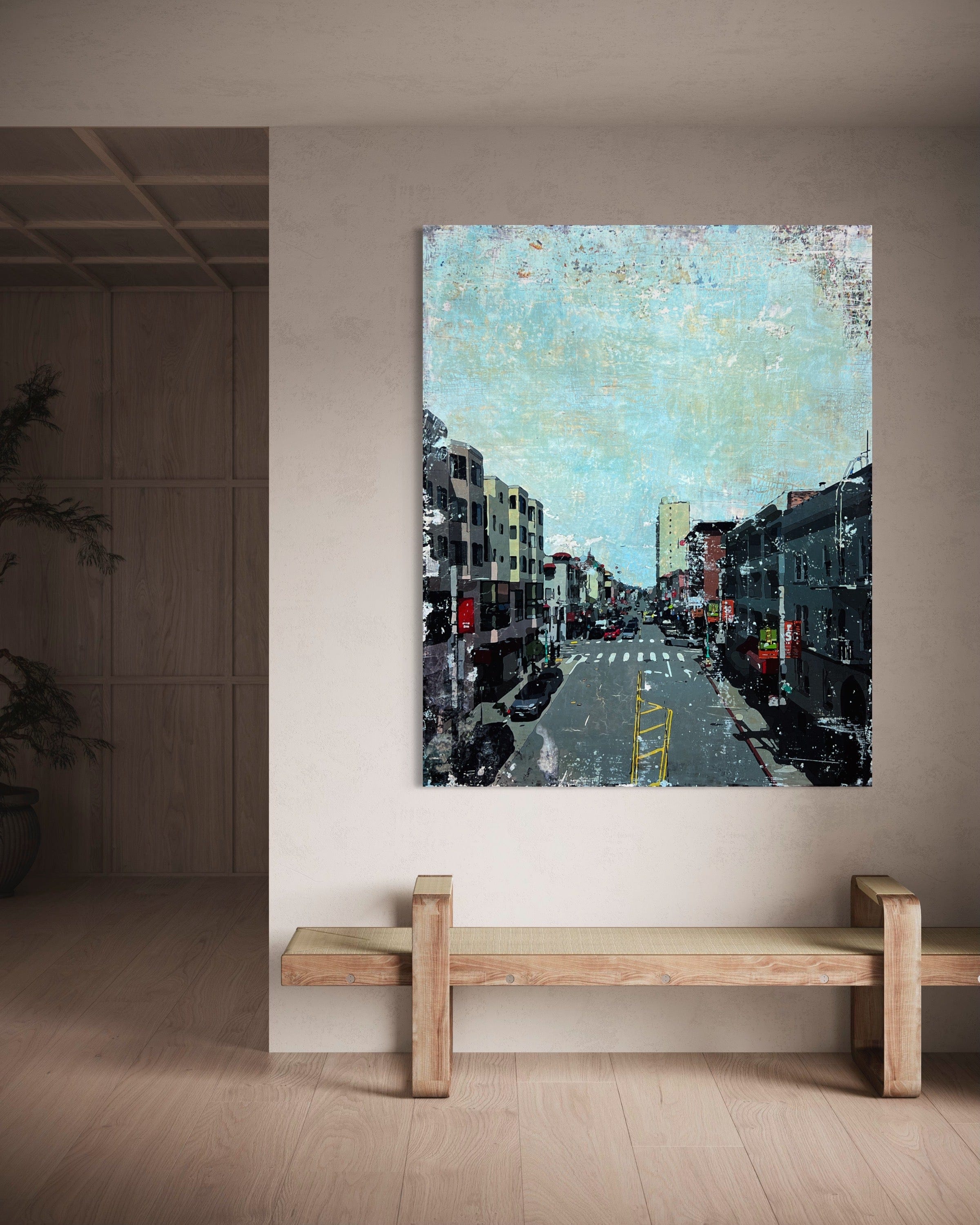 Robert Tillberg Chinatown San Fran | 48"x60"