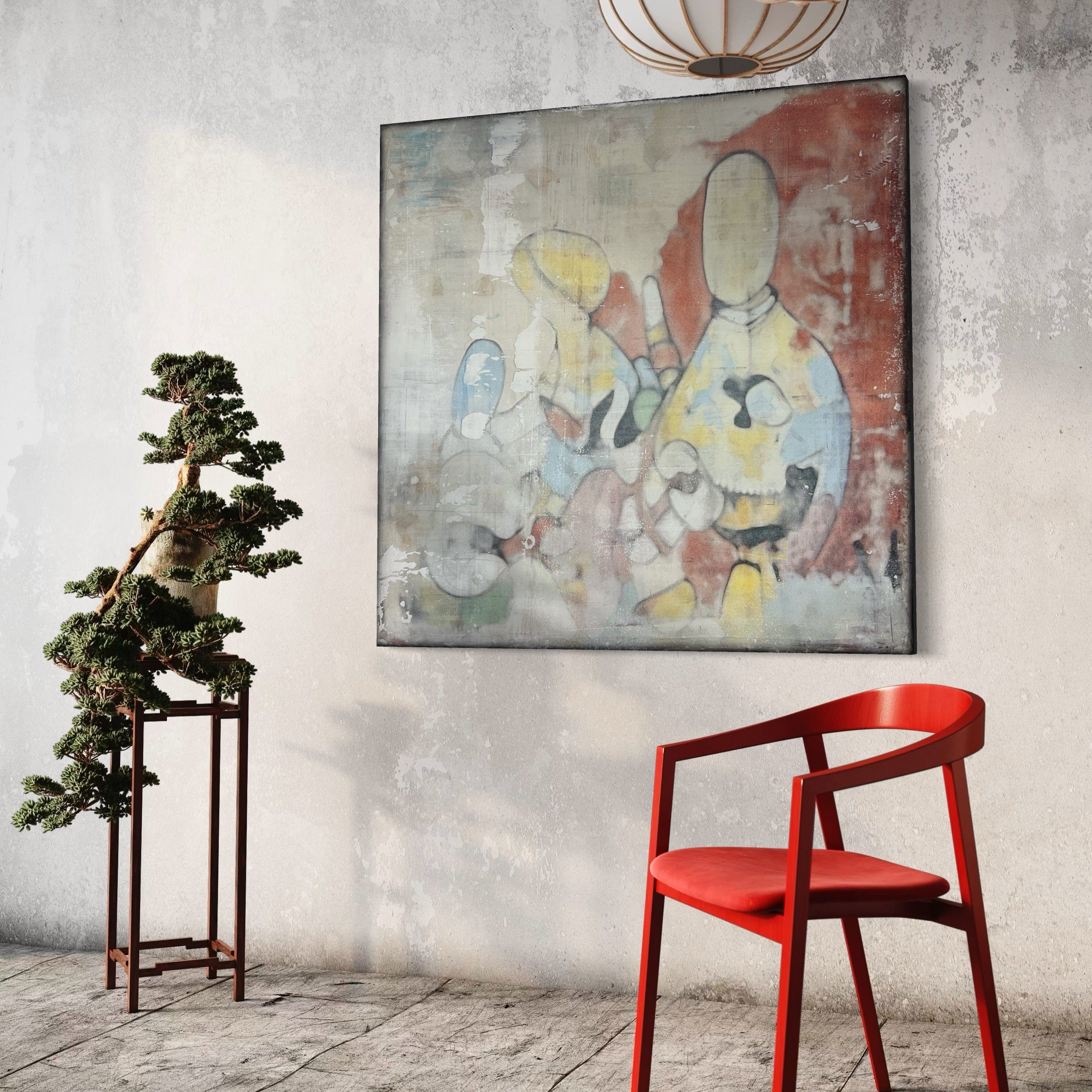 Robert Tillberg Clouded Memory | 36"x36"