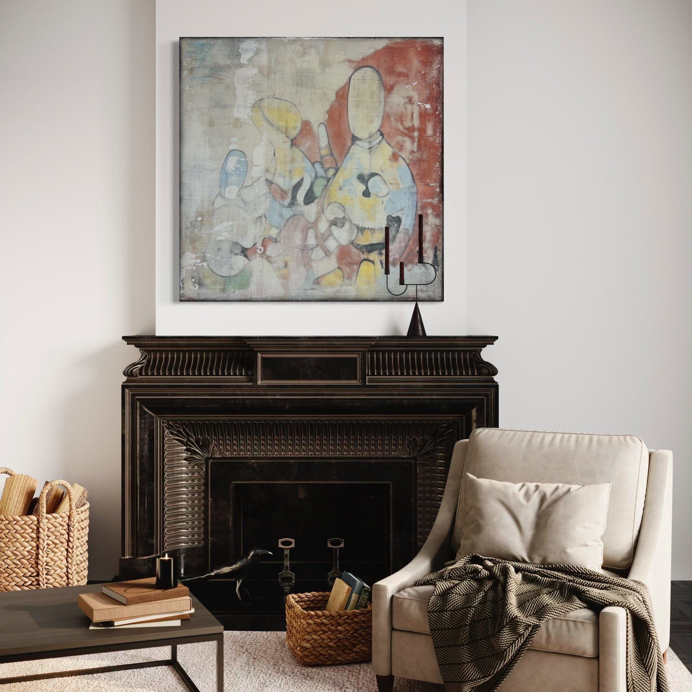Robert Tillberg Clouded Memory | 36"x36"