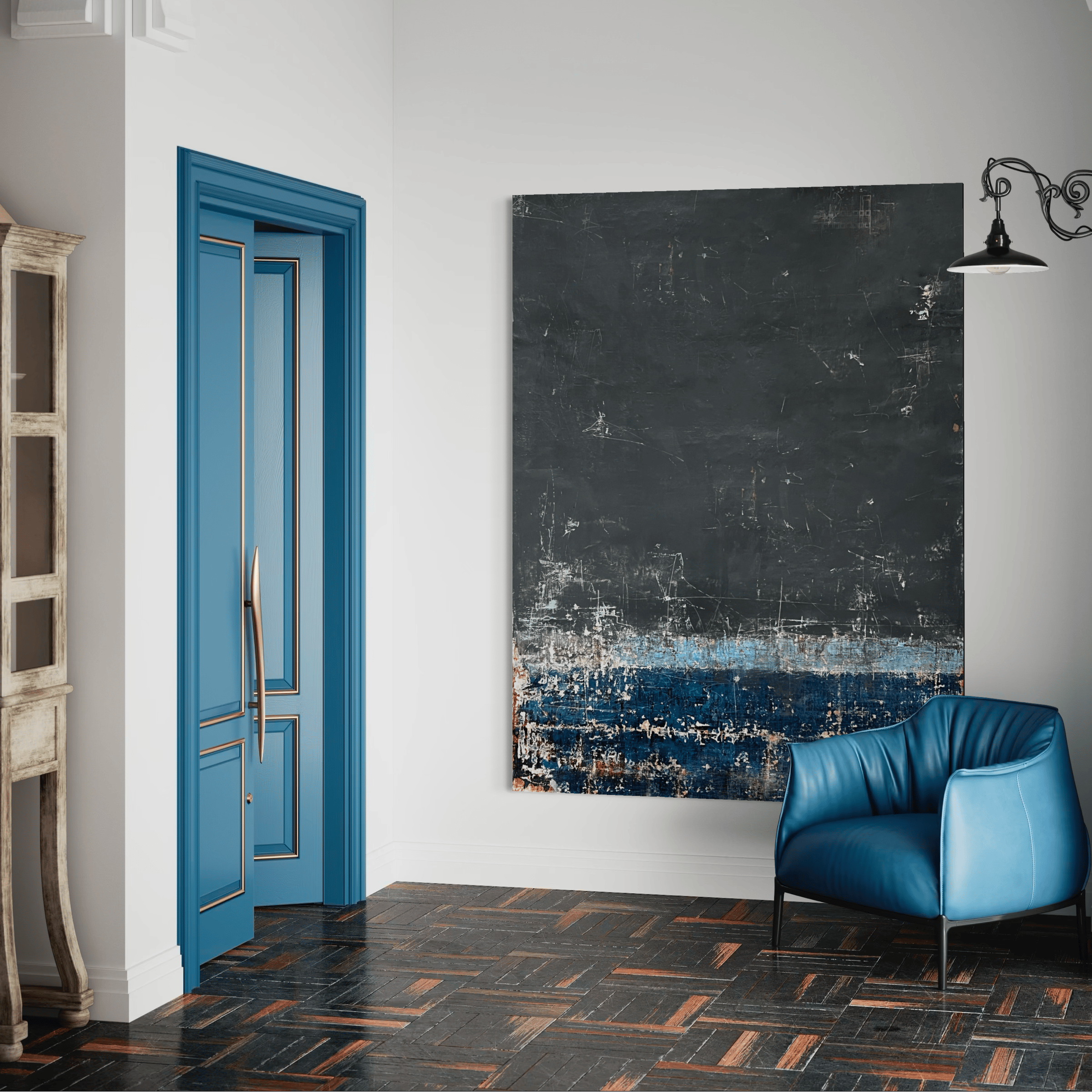 Robert Tillberg Collectibles Caution To The Night | 60"x80"