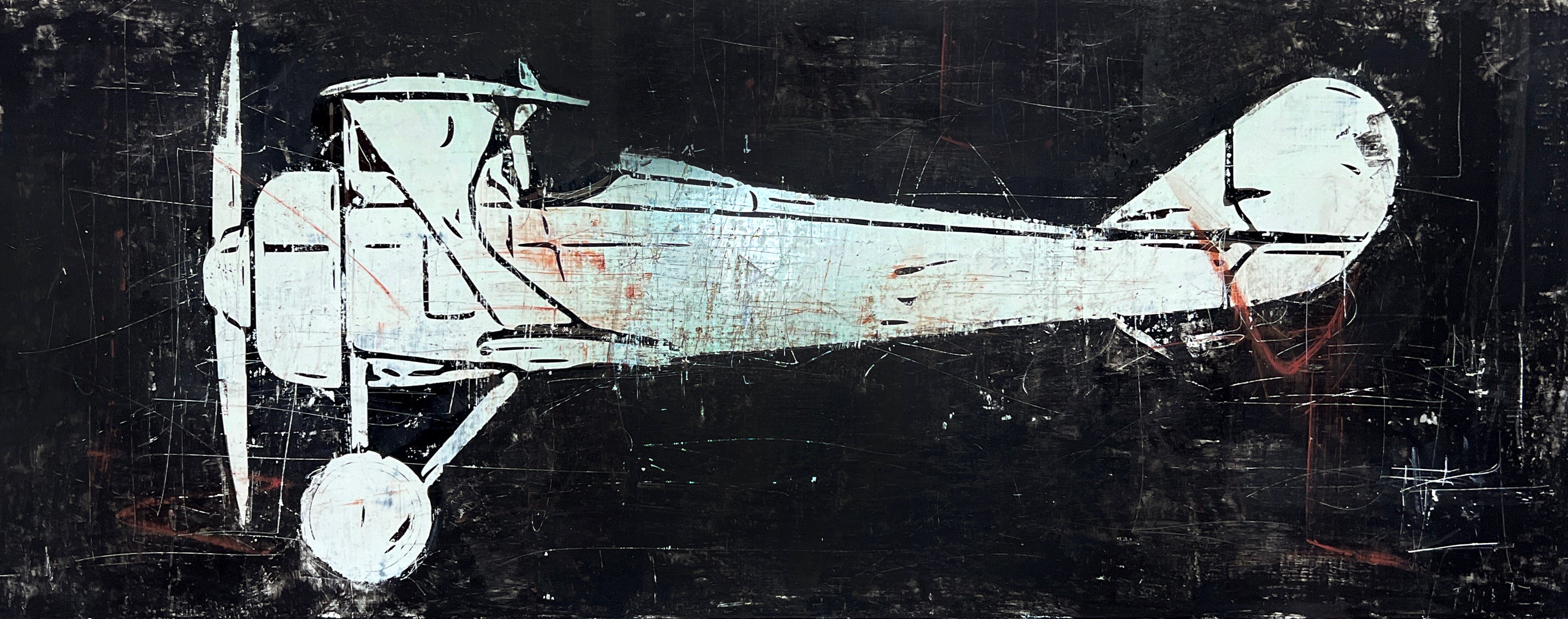 Robert Tillberg Collectibles The Old Airplane | 80"x30"