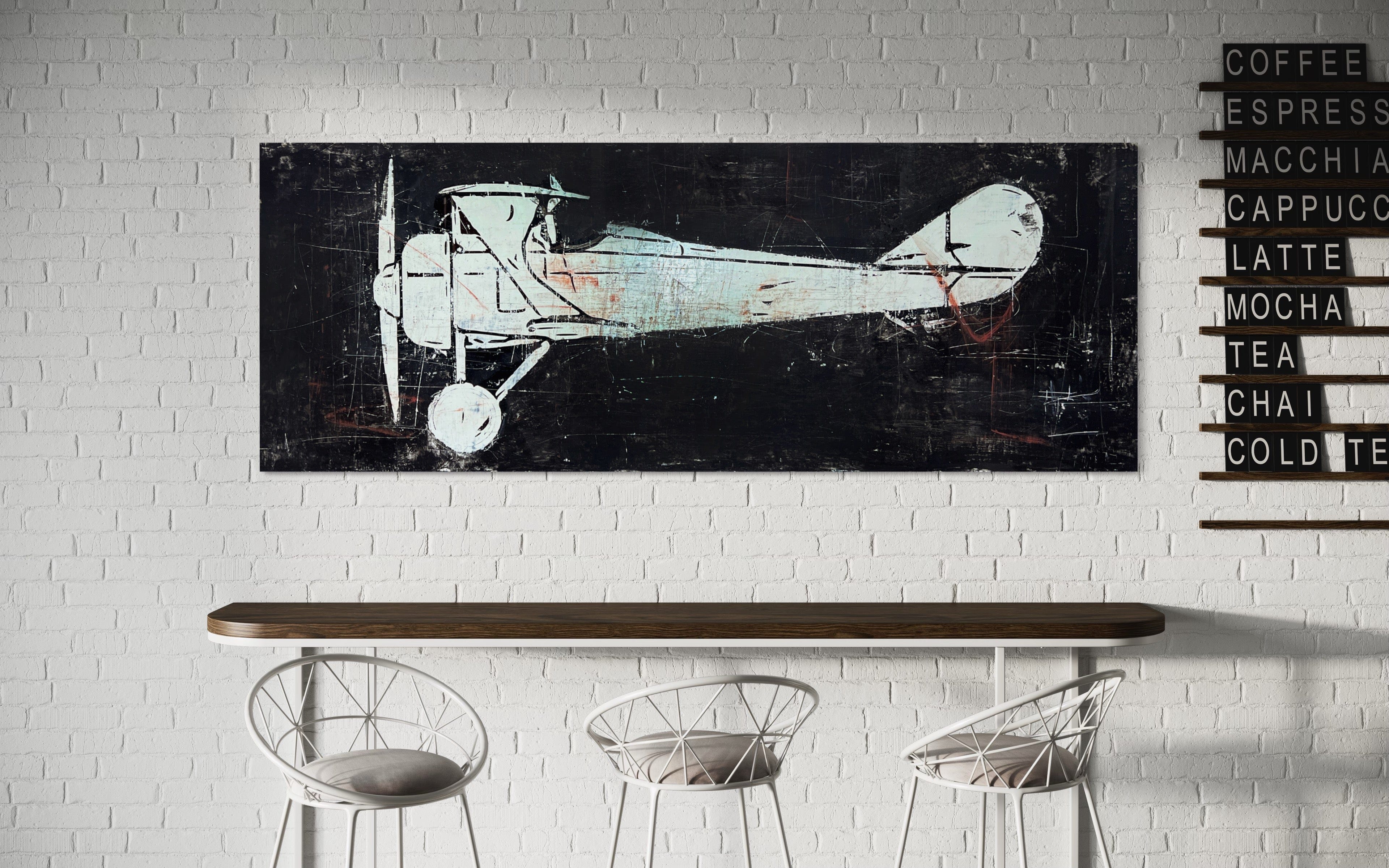Robert Tillberg Collectibles The Old Airplane | 80"x30"