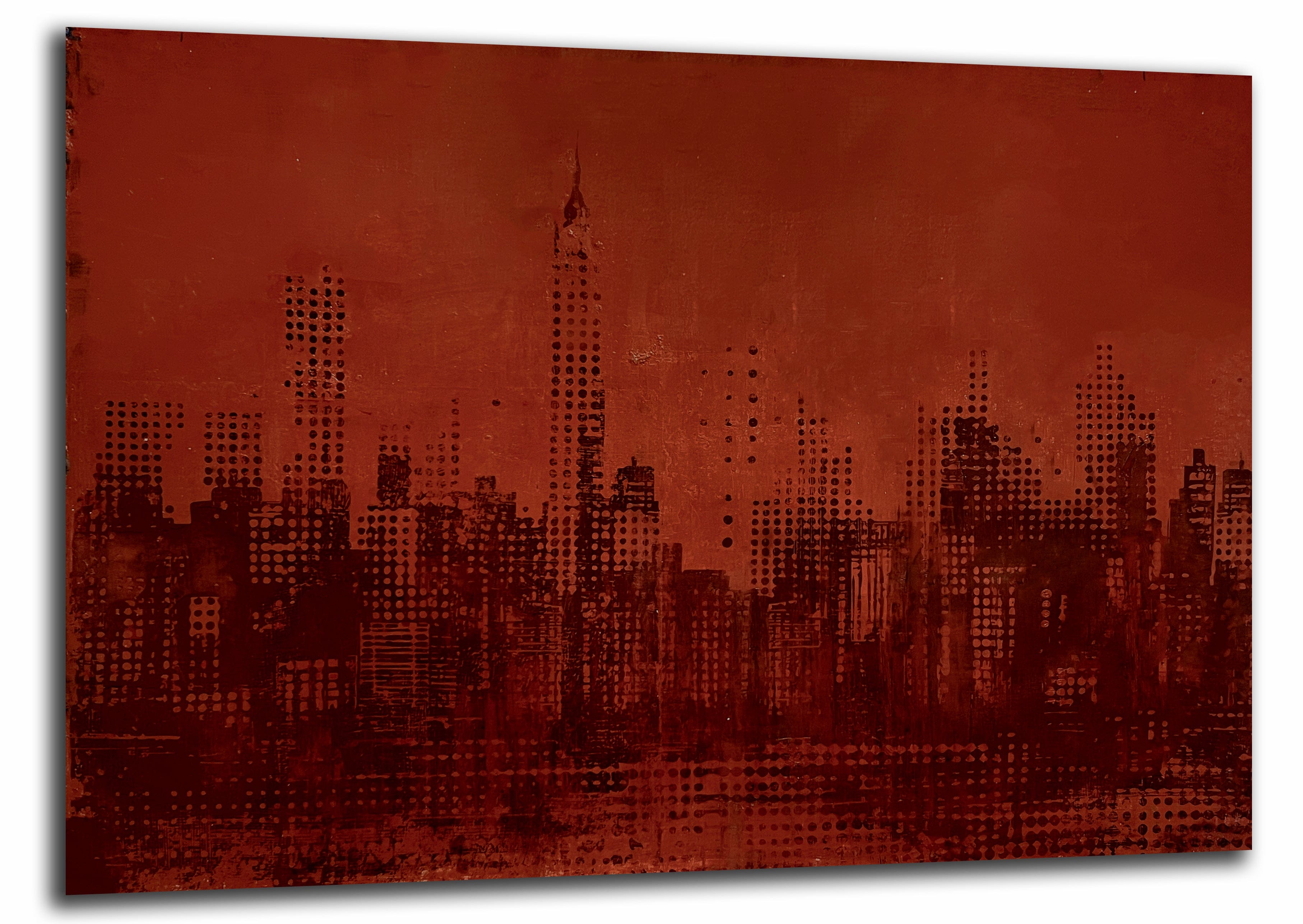 Robert Tillberg Collectibles Urban Inferno | 51"x72"