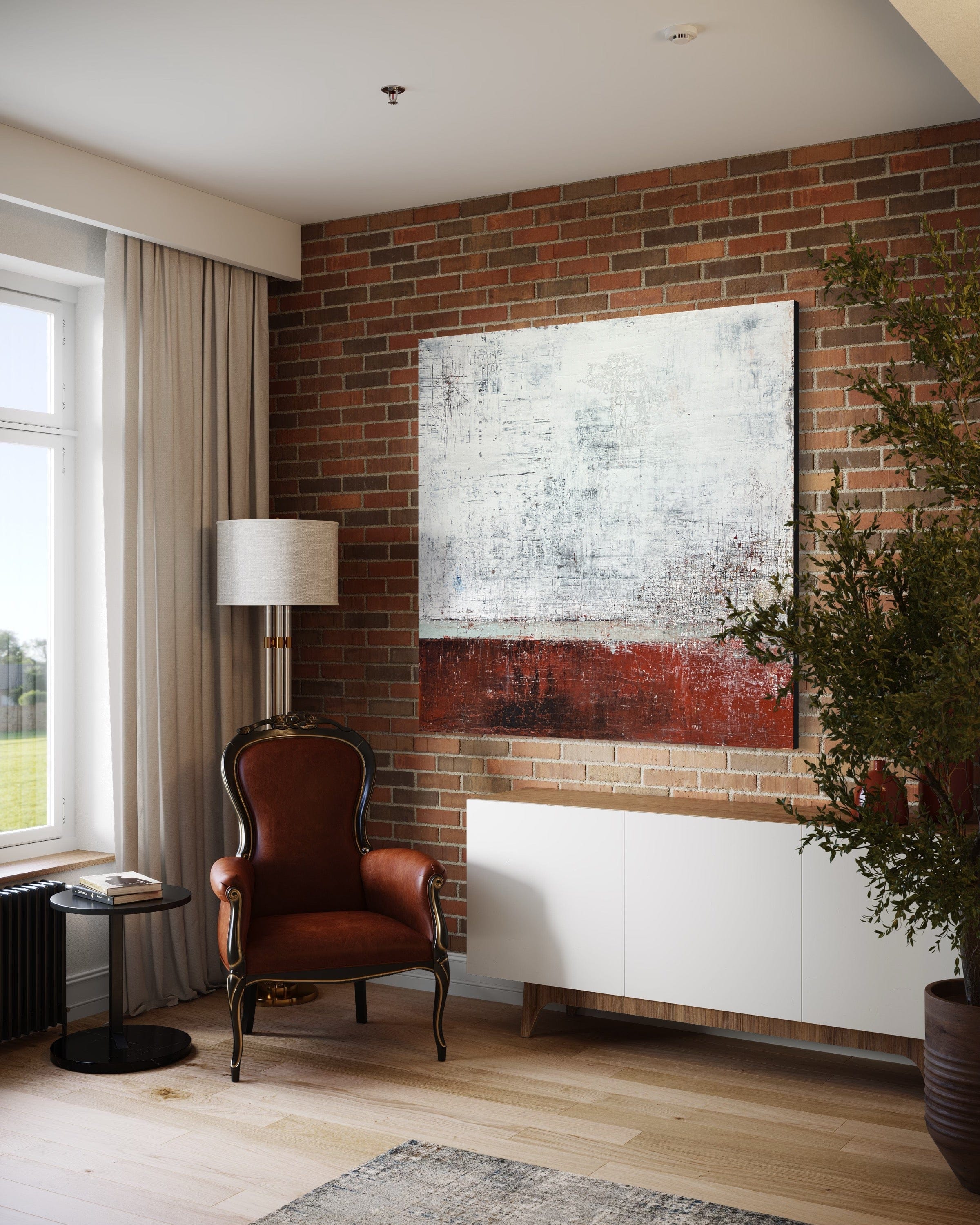 Robert Tillberg Coming To Get You | 48"x48"