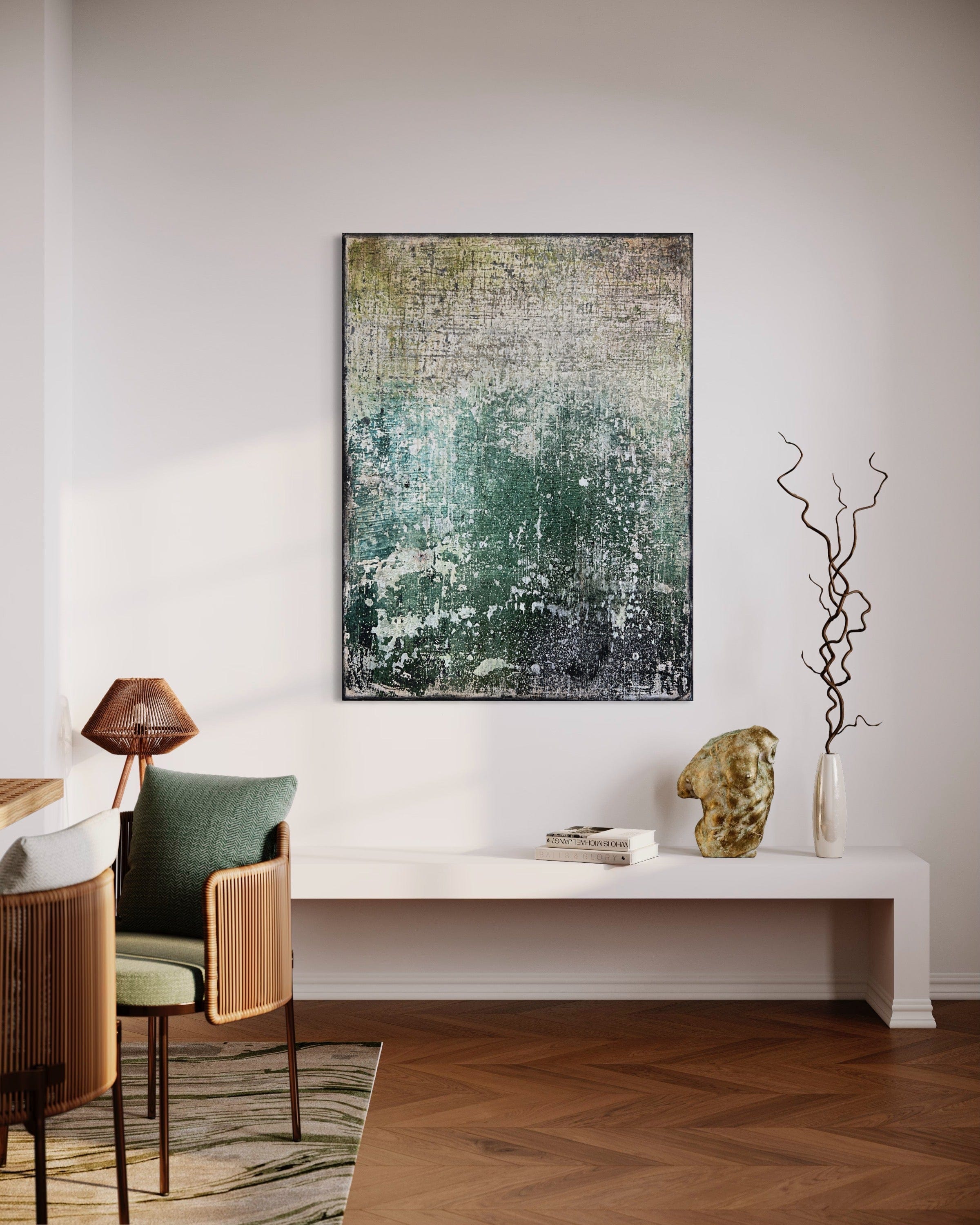 Robert Tillberg Deconstructing Greens | 30"x40"