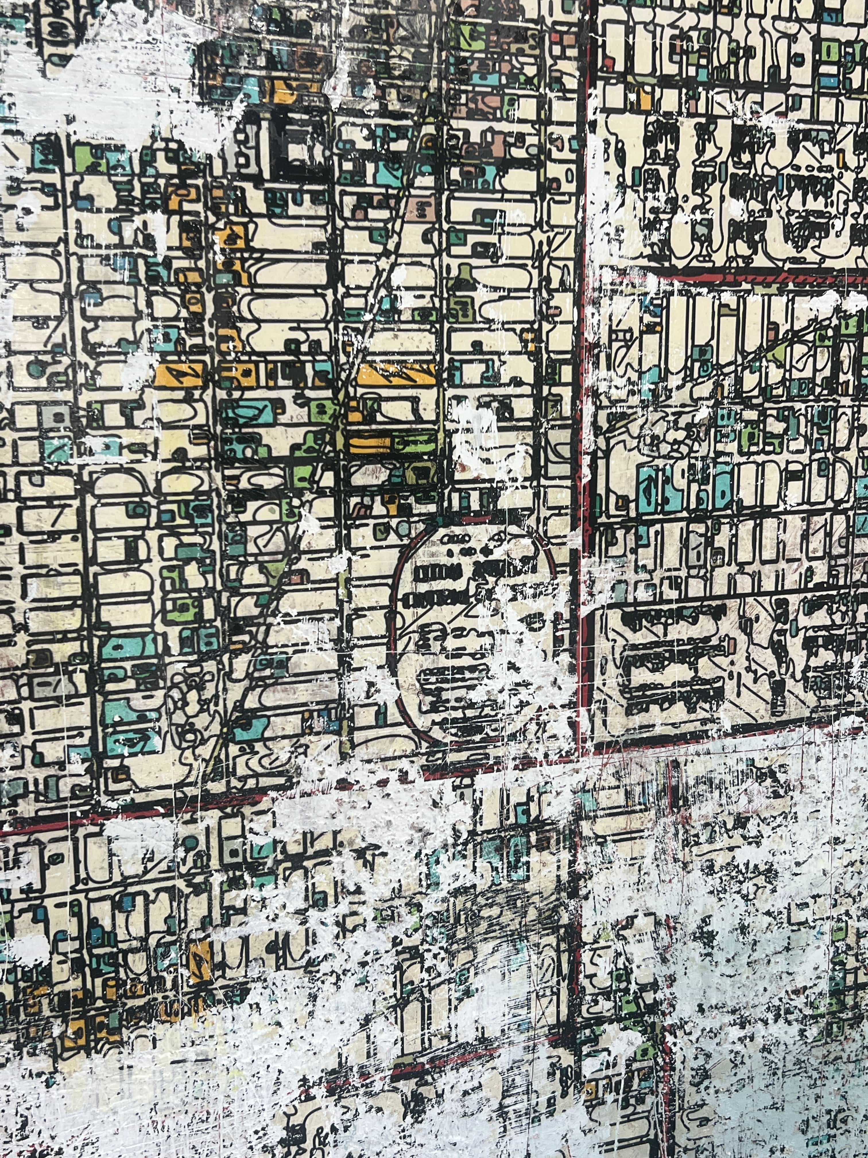 Robert Tillberg Geographical Error | 48"x60"