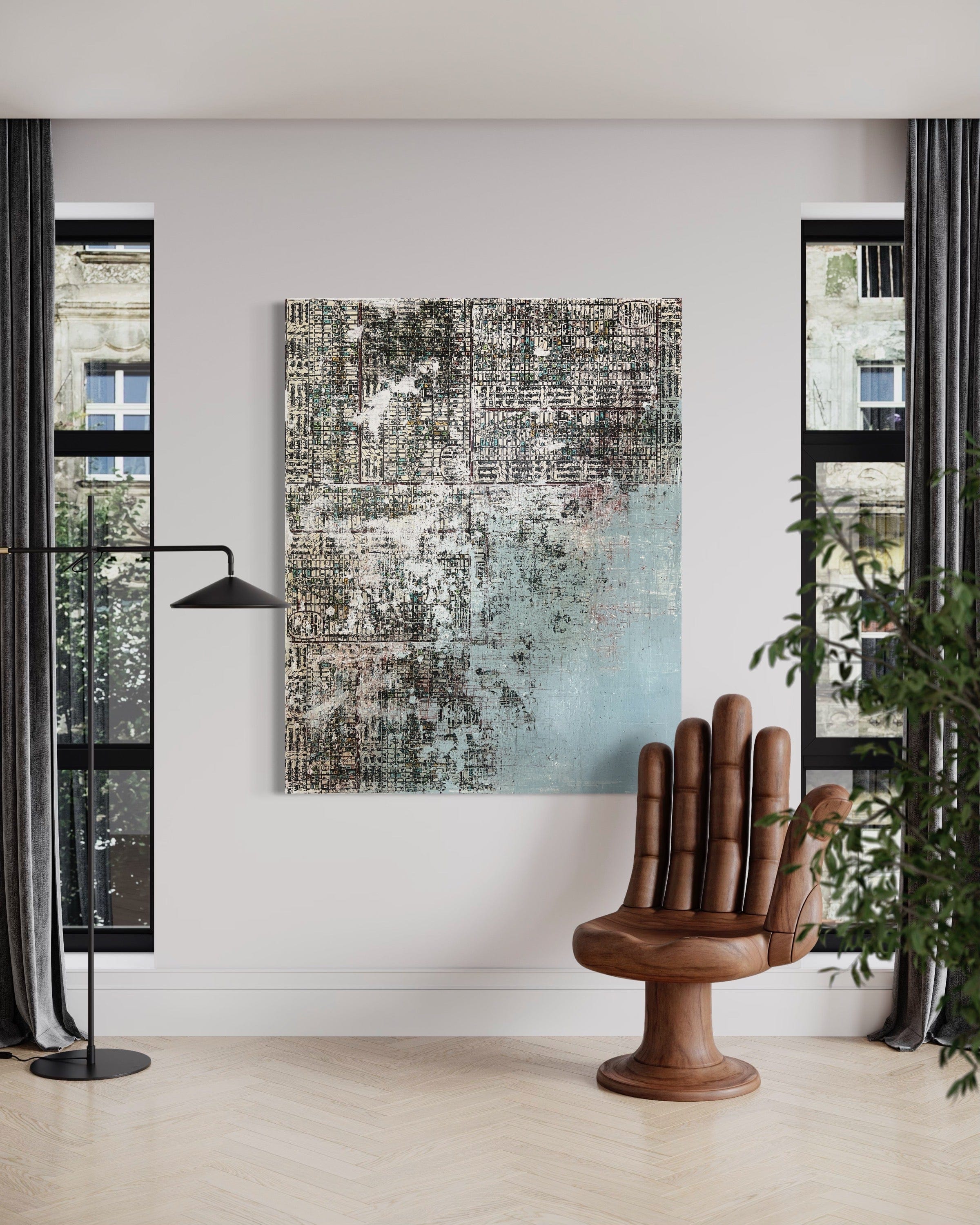 Robert Tillberg Geographical Error | 48"x60"