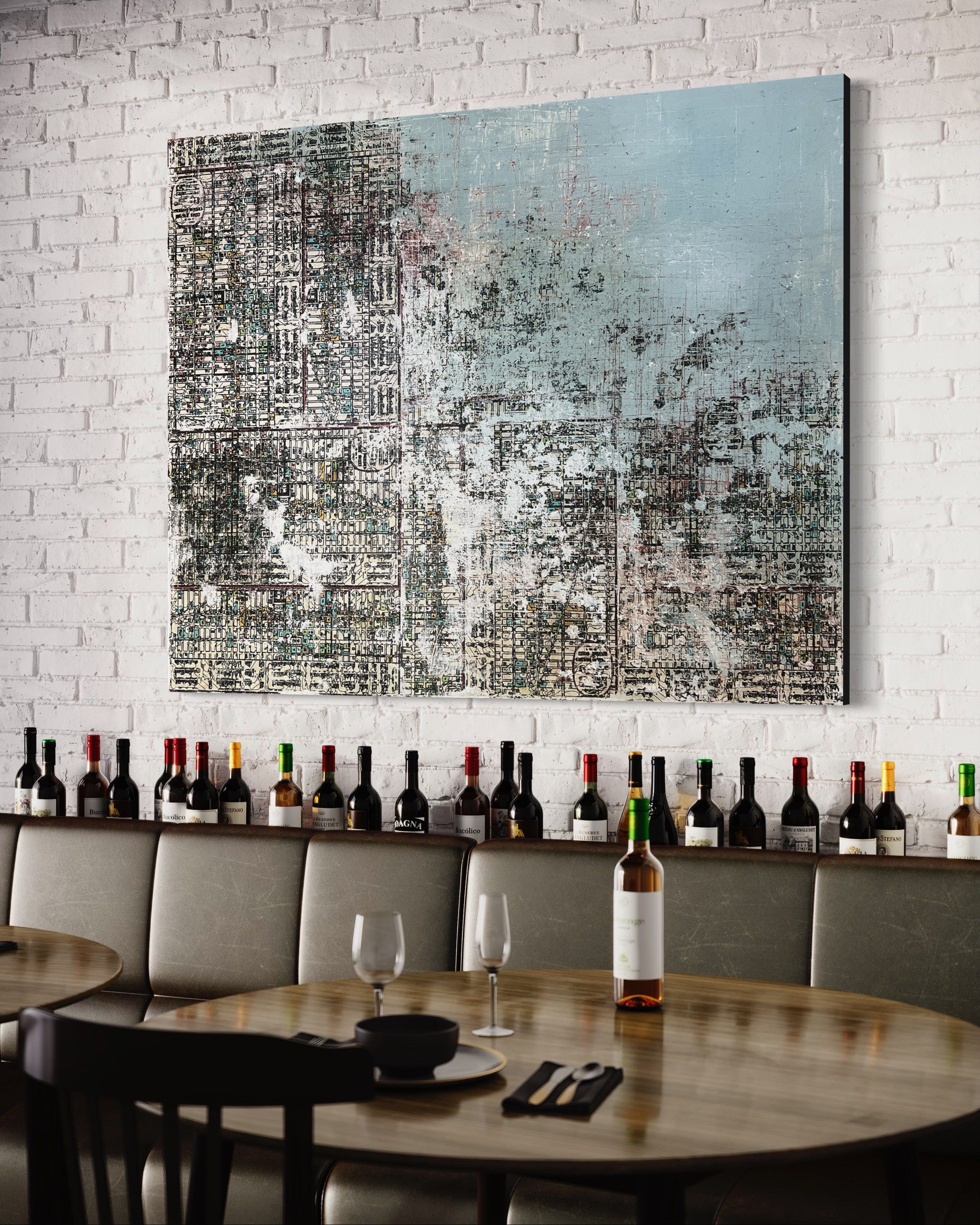 Robert Tillberg Geographical Error | 48"x60"