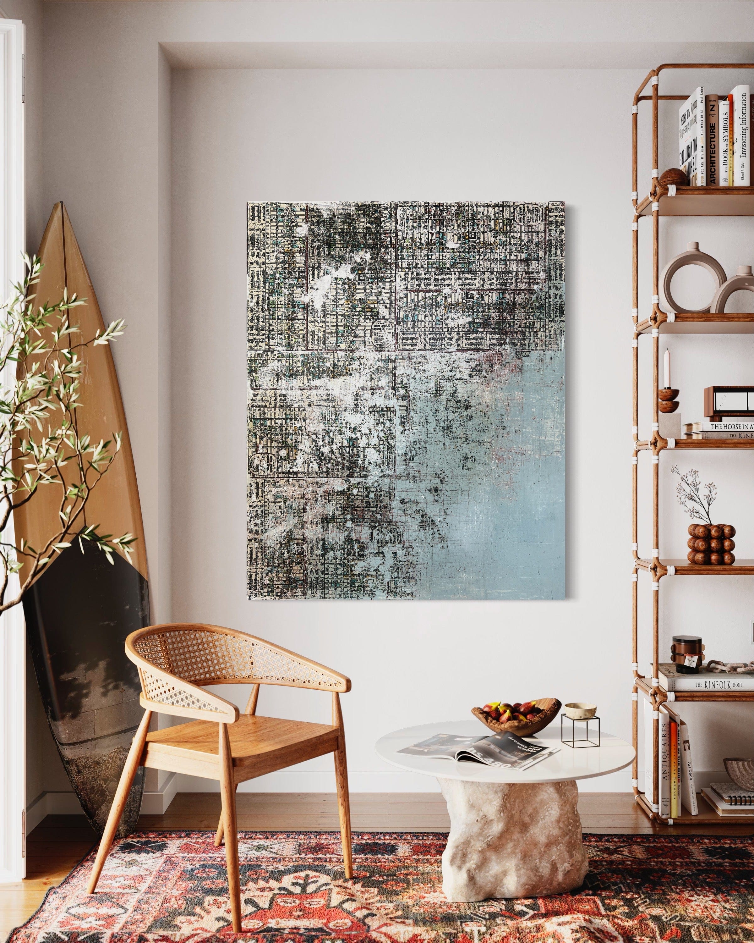 Robert Tillberg Geographical Error | 48"x60"