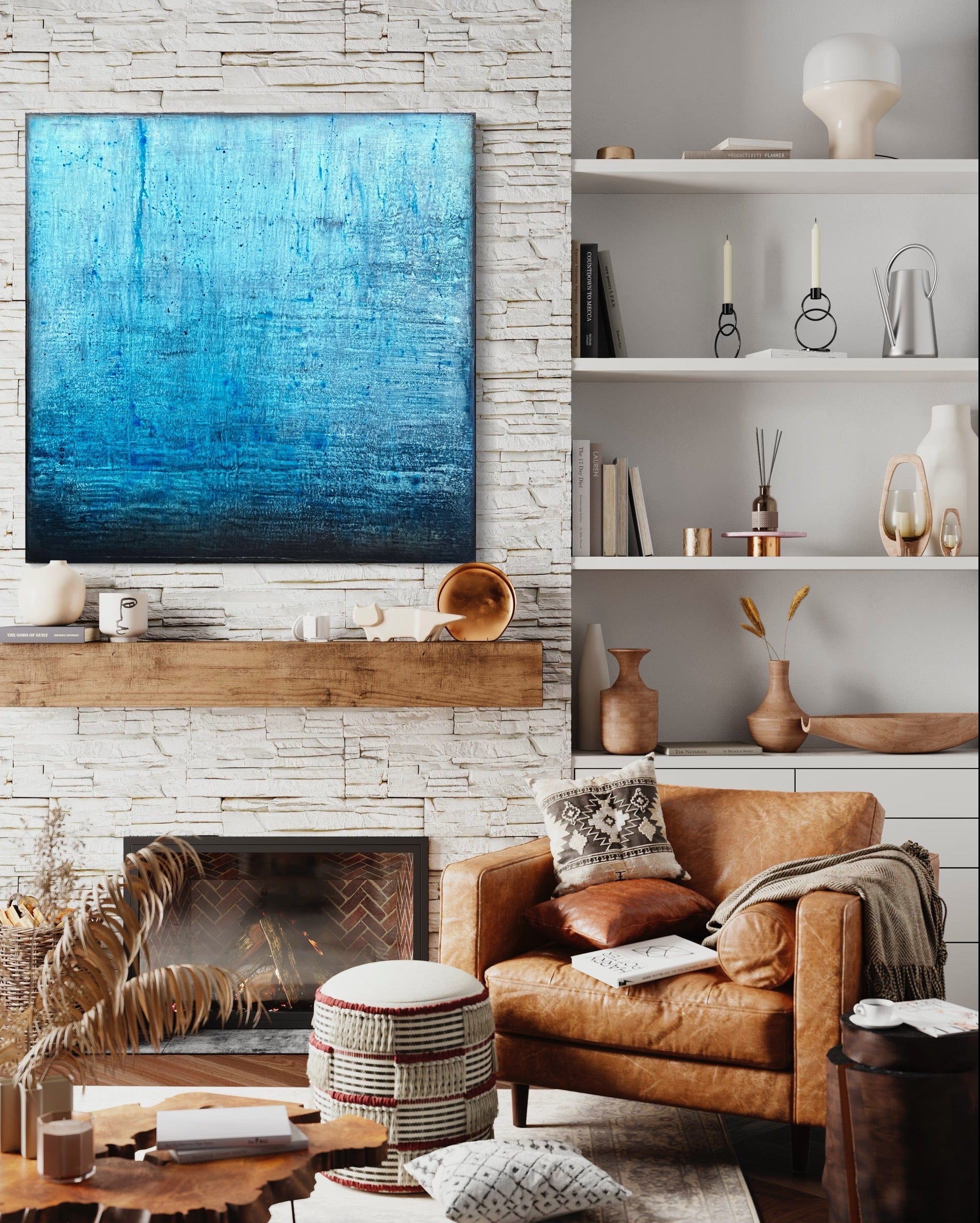 Robert Tillberg Iced Over | 36"x36"