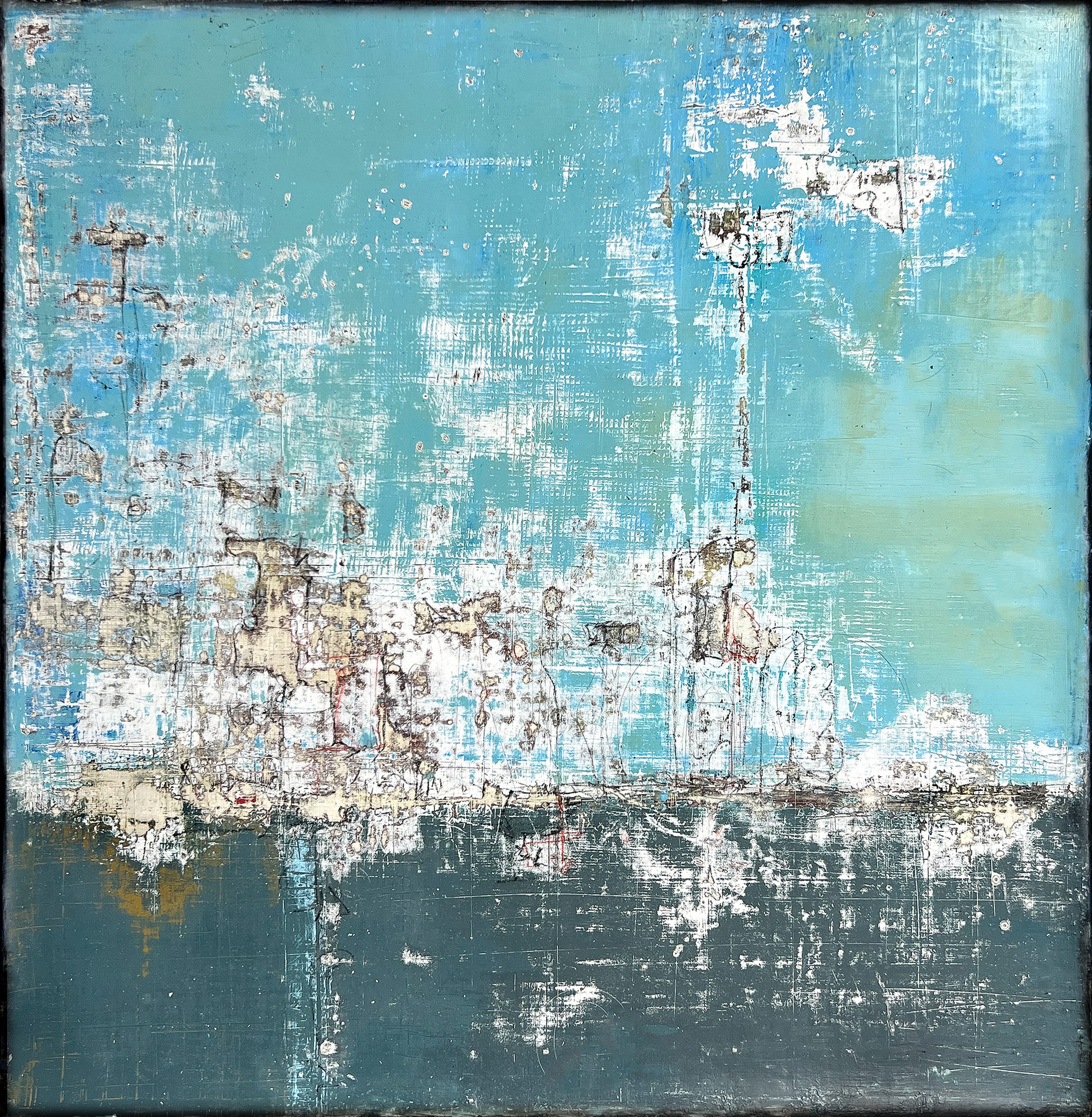 Robert Tillberg Memory Of A Surrealist | 48"x48"