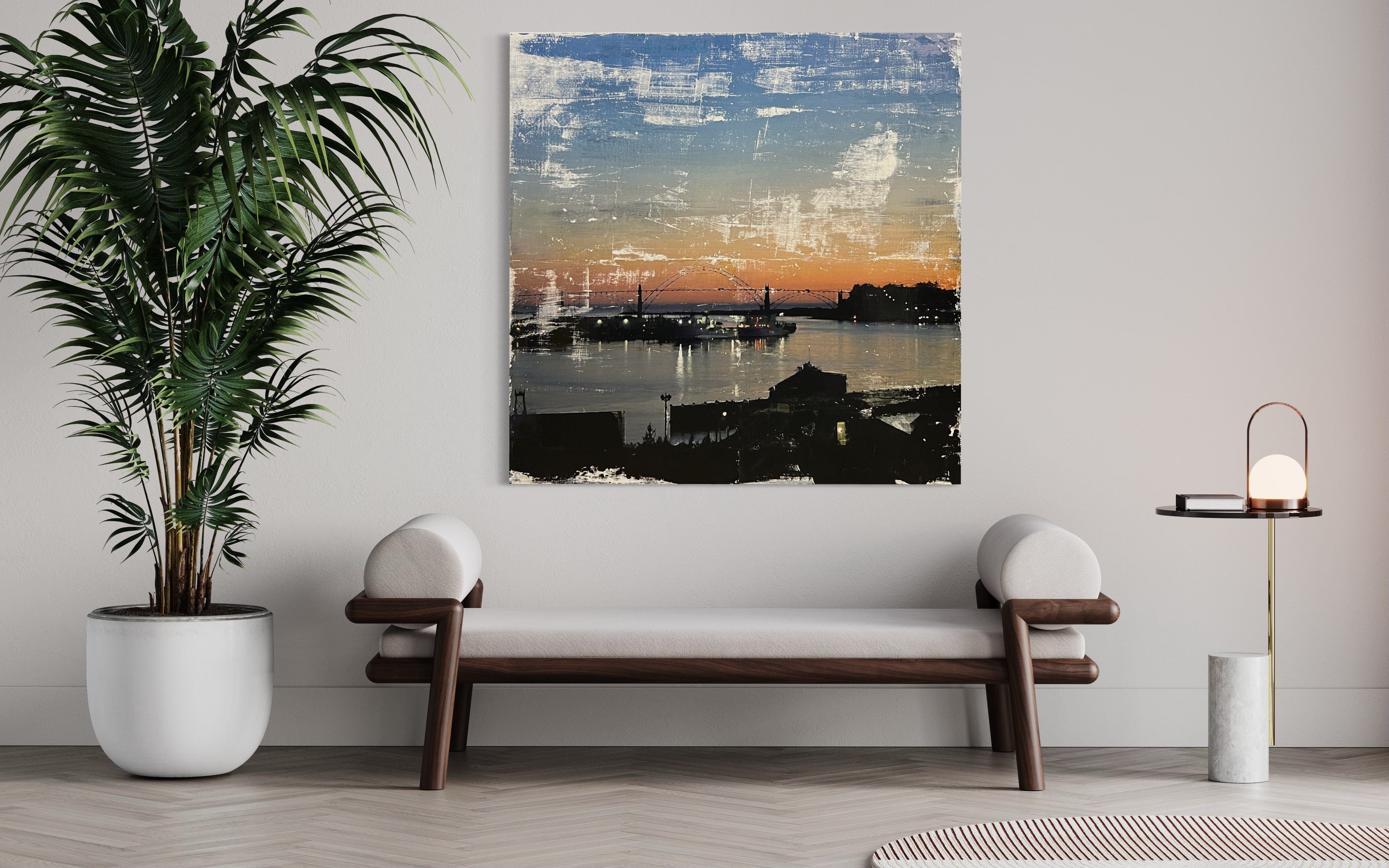 Robert Tillberg Newport Nights | 48"x48"