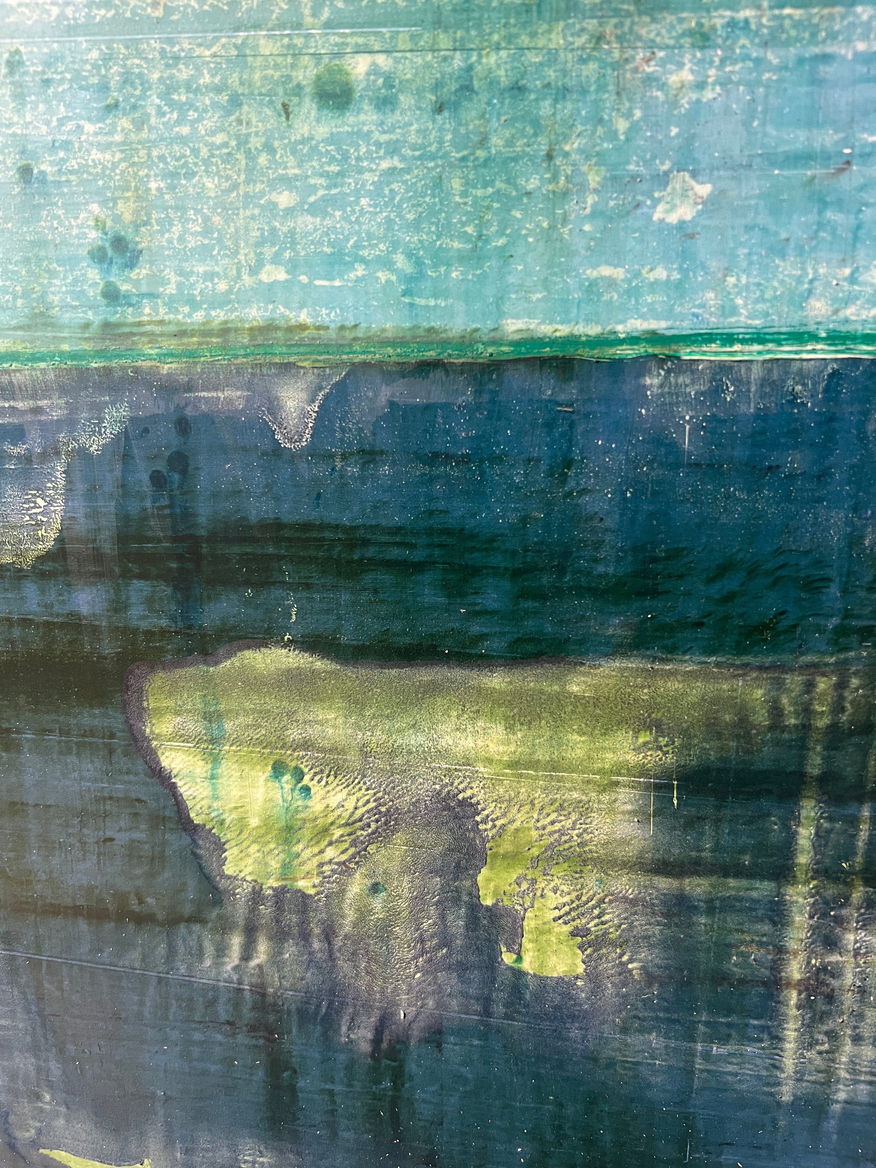 Robert Tillberg Original Art Abandoned In Oregon | 48"x48"