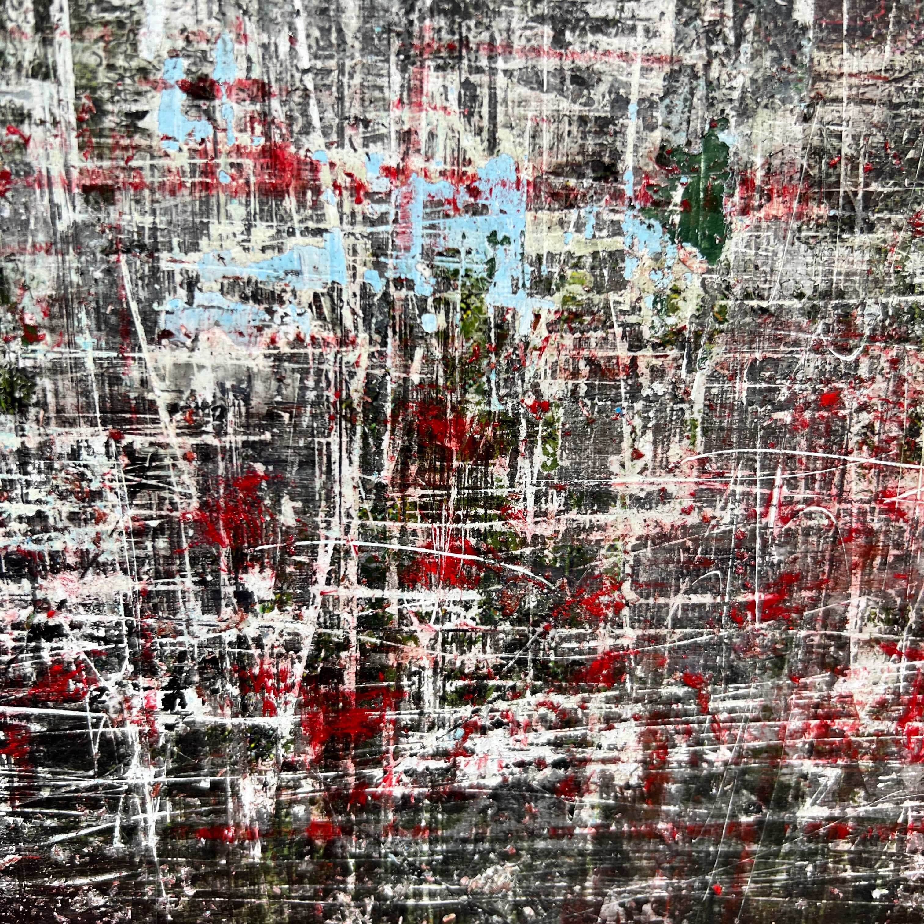 Robert Tillberg Original Art Autumn Roses | 48"x48"