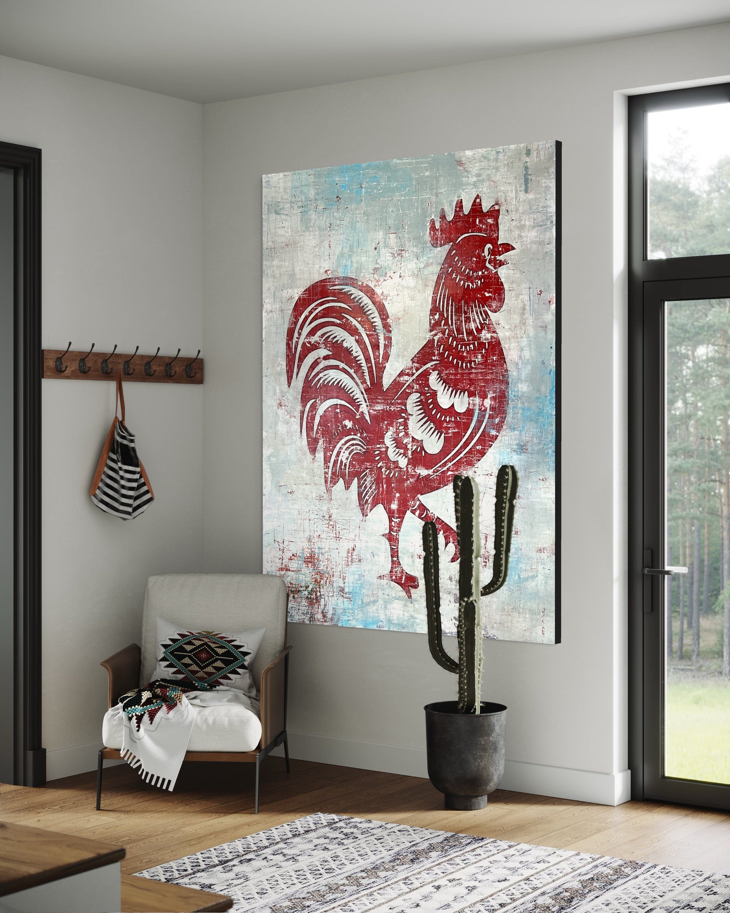 Robert Tillberg Original Art Cock-A-Doodle-Doo | 60"x82"