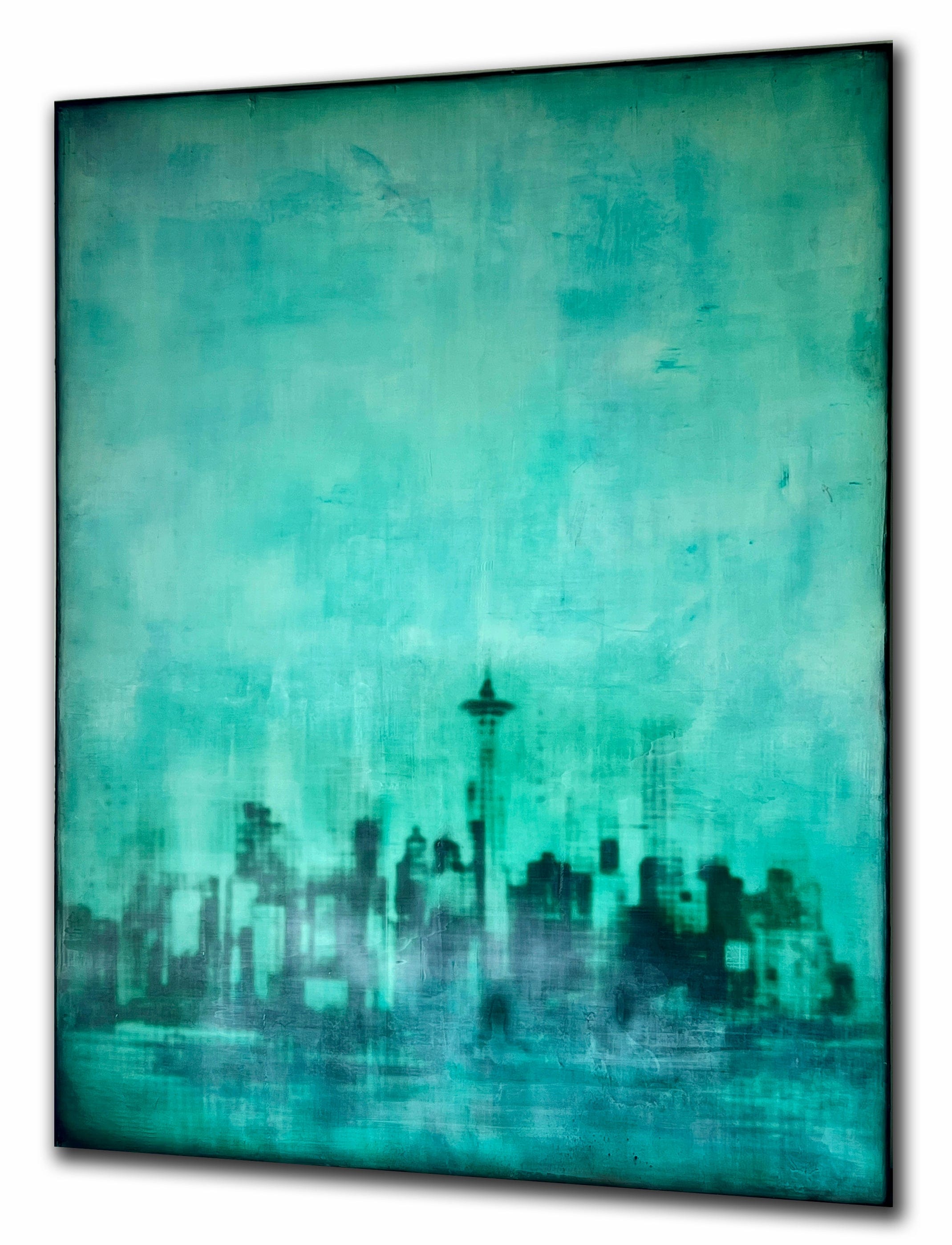 Robert Tillberg Original Art Emerald City | 60"x80"