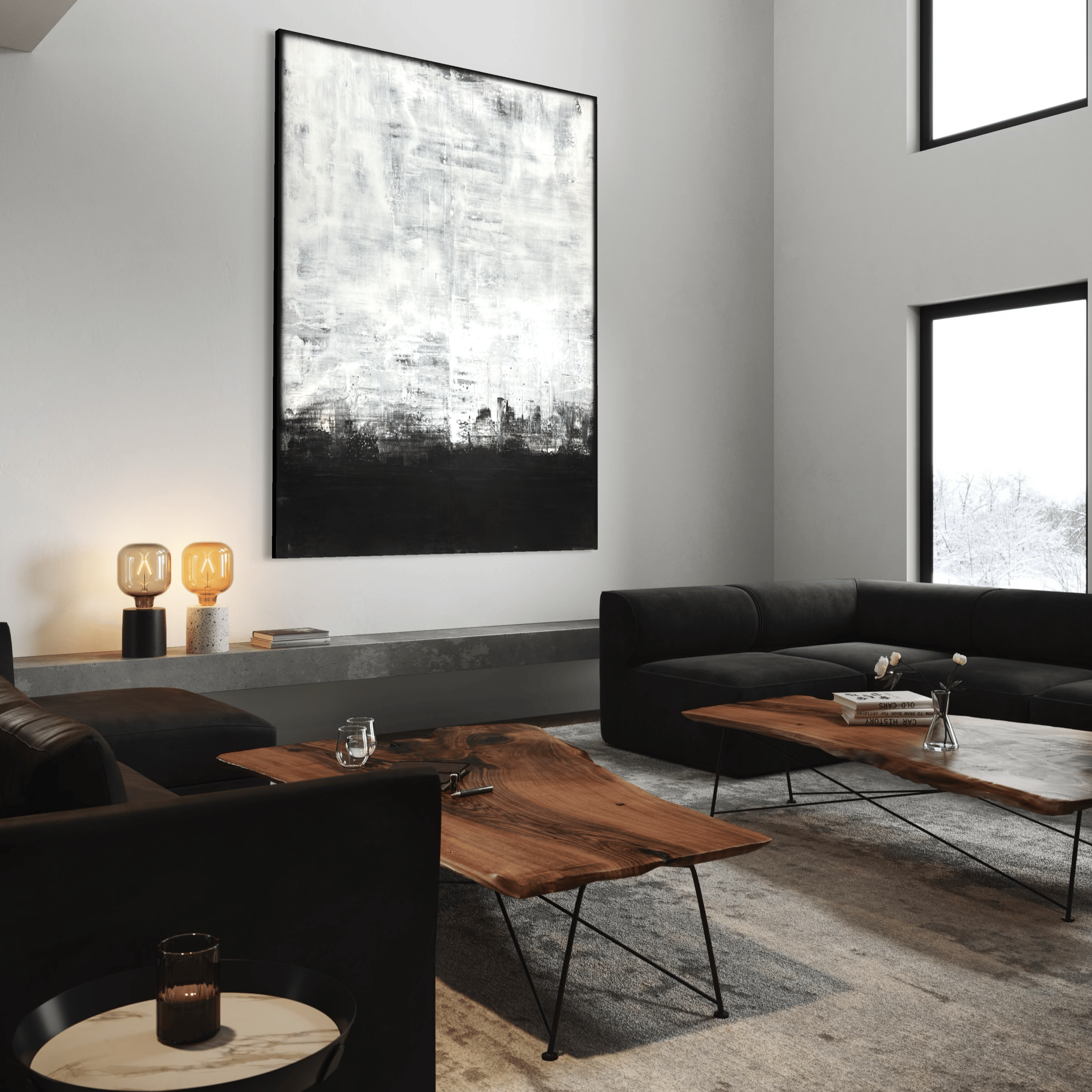 Robert Tillberg Original Art Falloff | 60"x80"