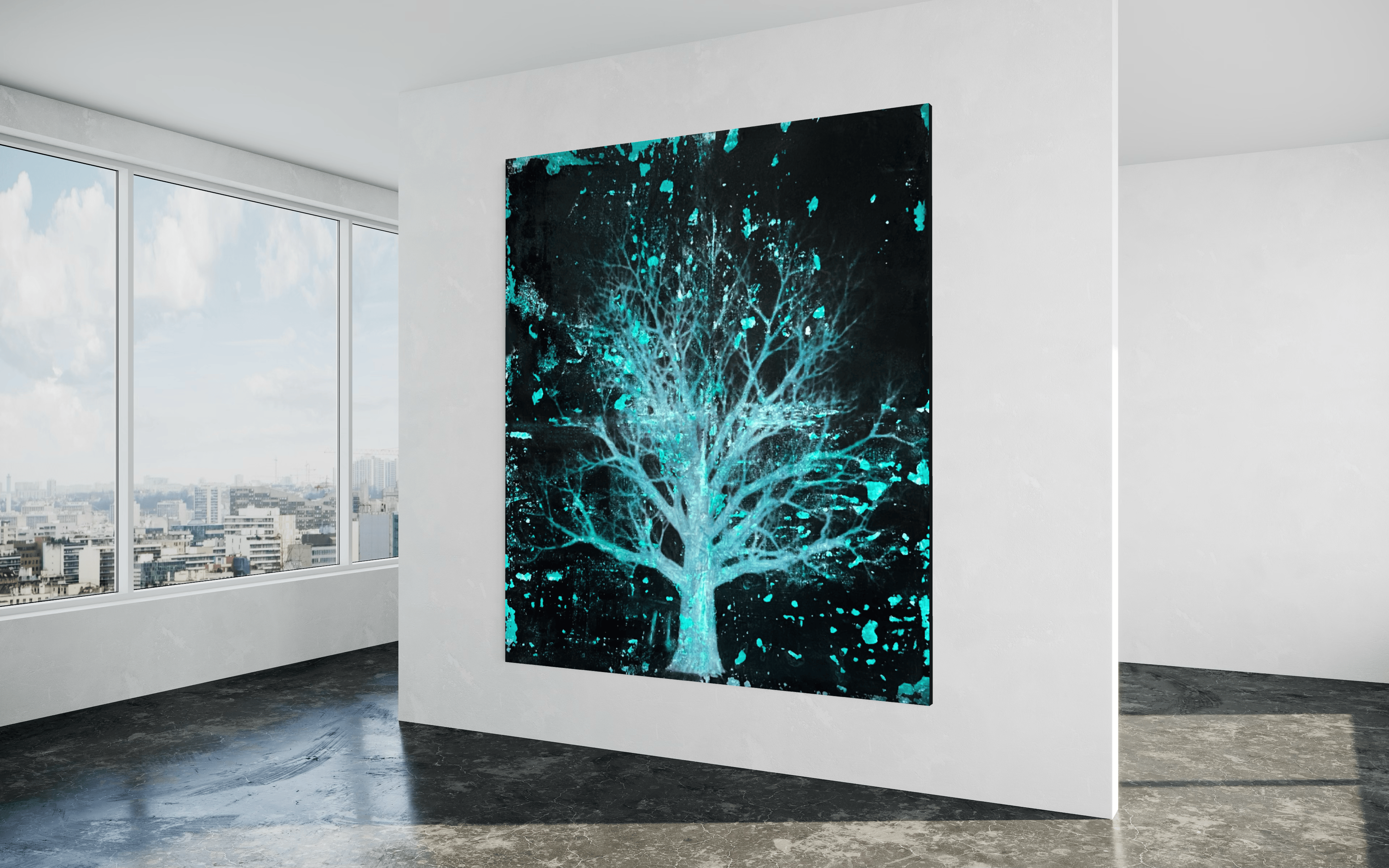 Robert Tillberg Original Art Ghost Of The Forest | 69"x80"