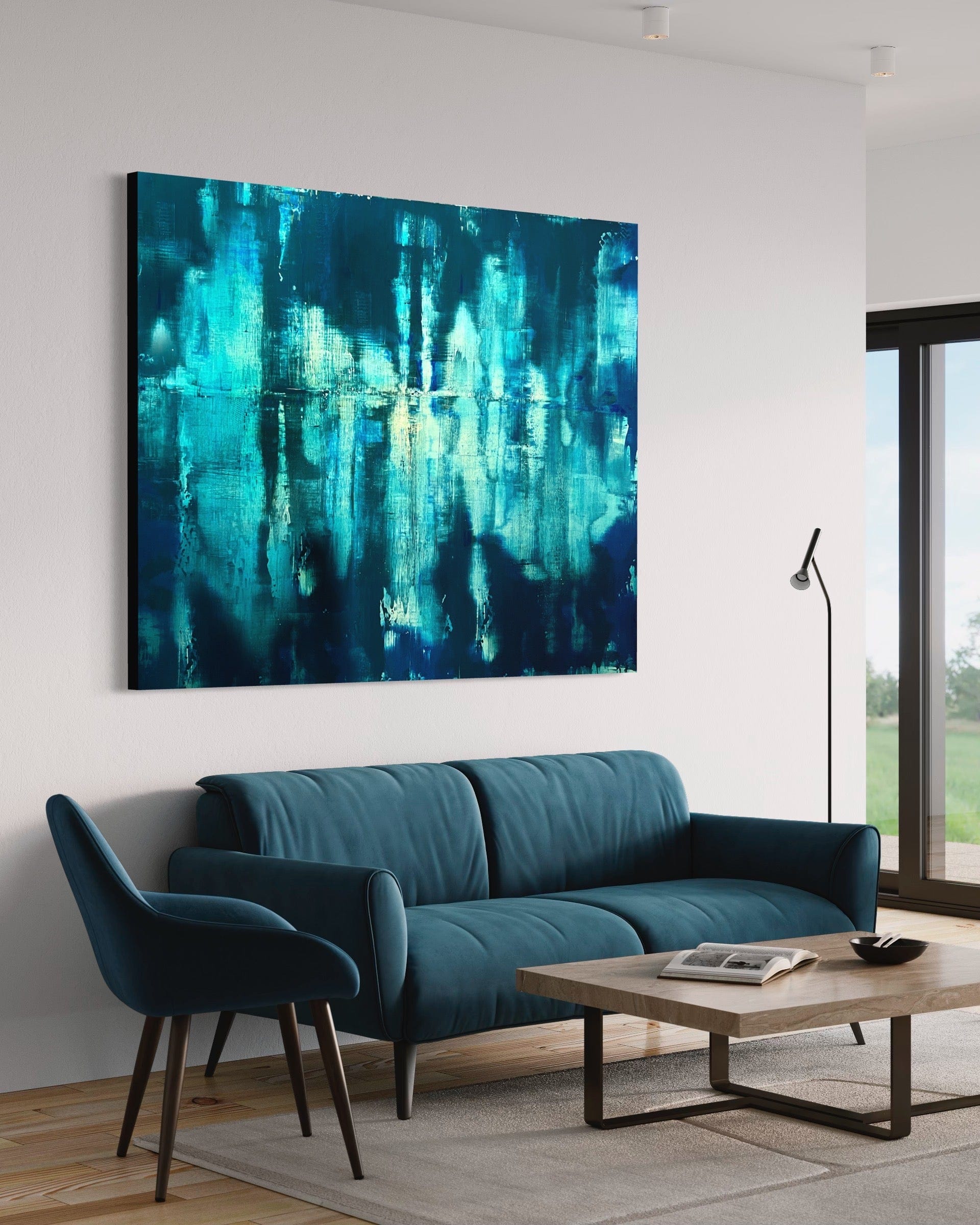 Robert Tillberg Original Art Glimpse | 80"x60"
