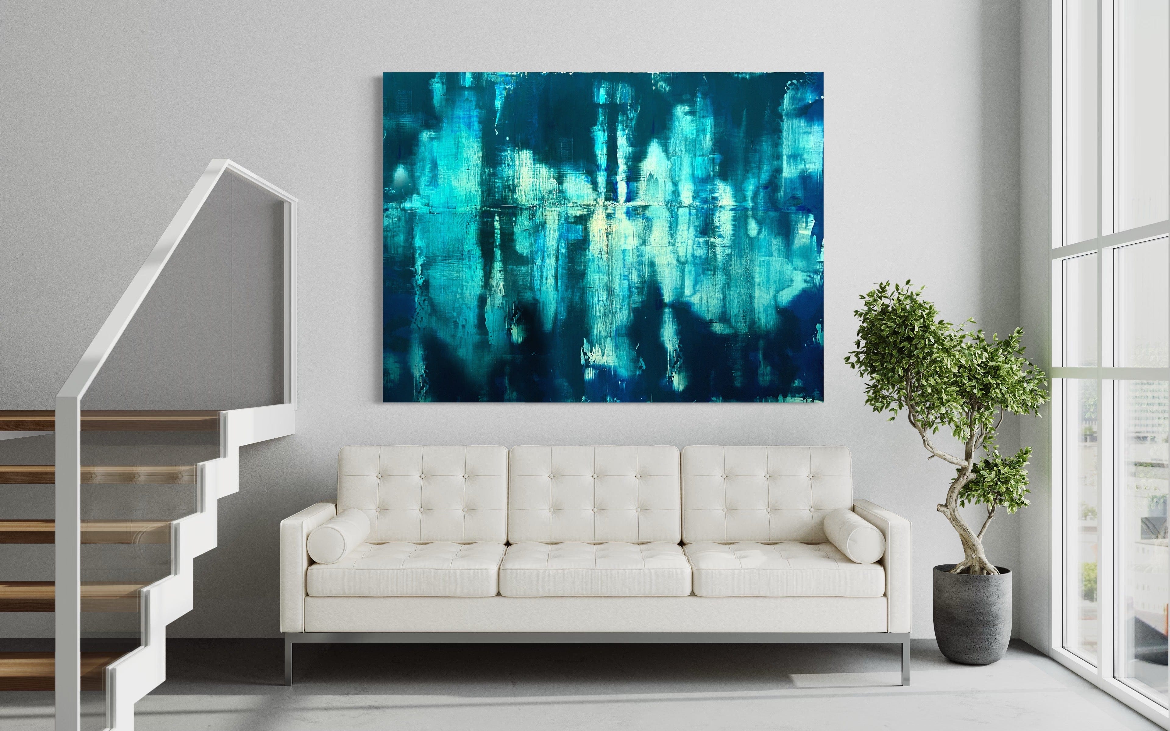 Robert Tillberg Original Art Glimpse | 80"x60"