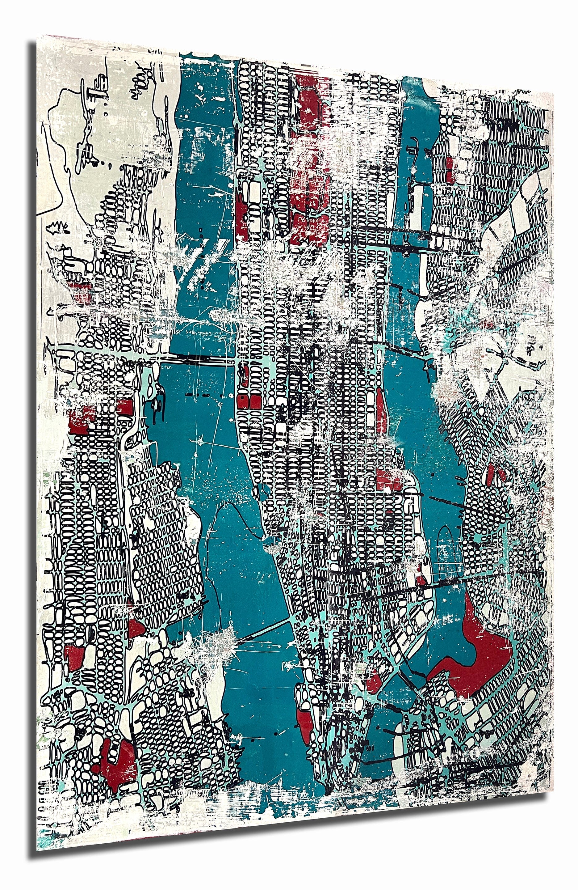 Robert Tillberg Original Art Manhattan | 80"x52"