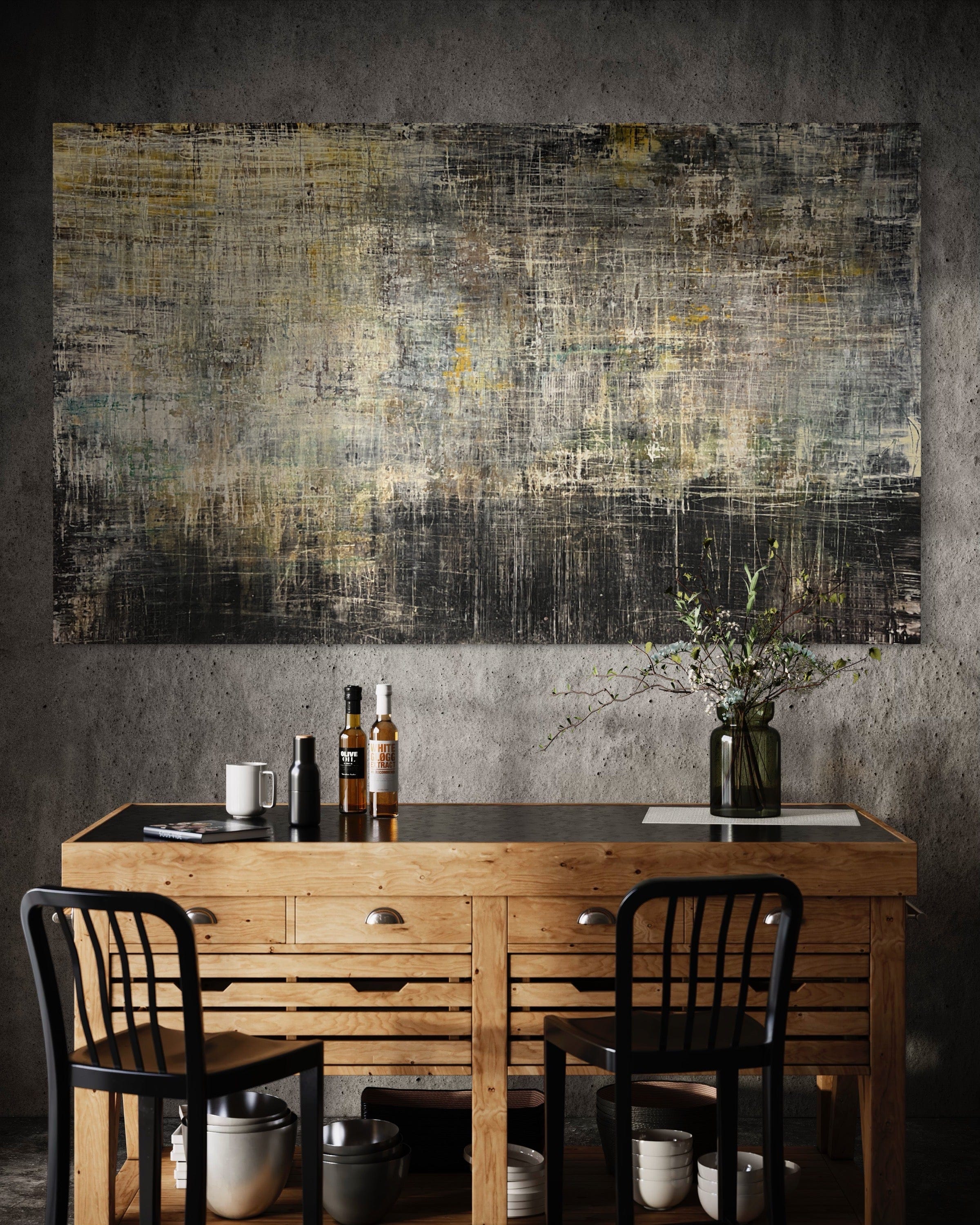 Robert Tillberg Original Art Nothing To Lose | 80"x48"