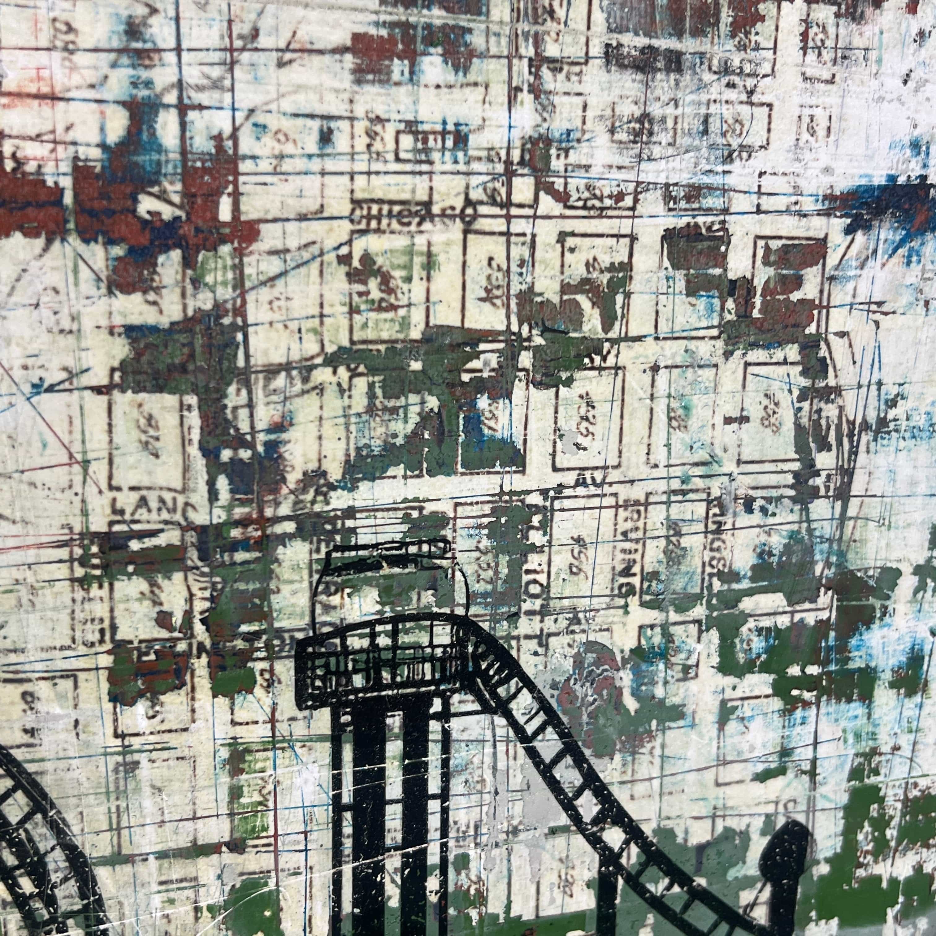 Robert Tillberg Original Art Old Fashion Amusement | 48"x48"