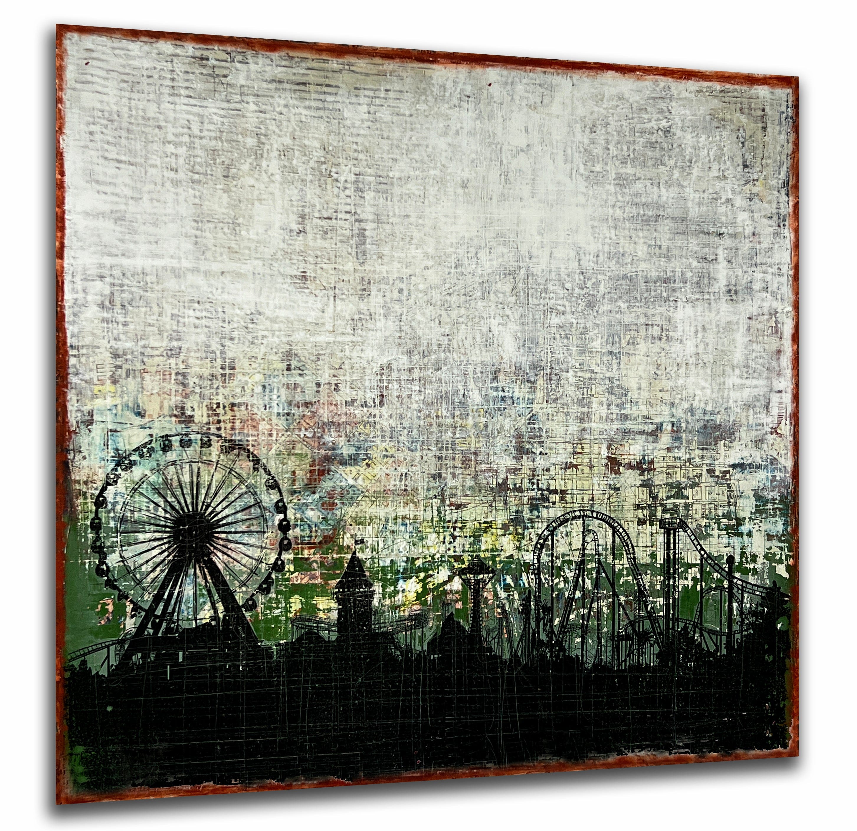 Robert Tillberg Original Art Old Fashion Amusement | 48"x48"