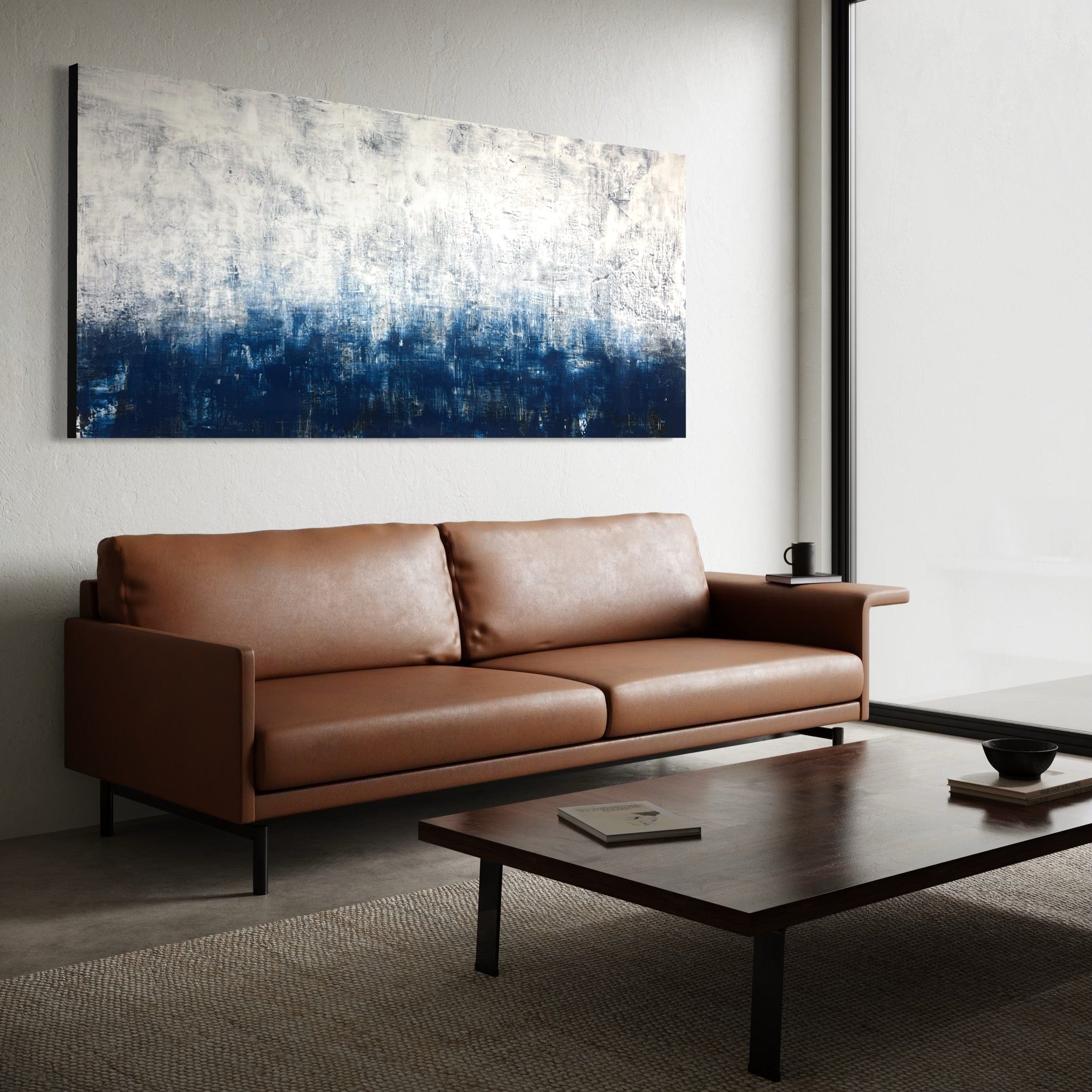 Robert Tillberg Original Art Rough Seas | 92"x40"