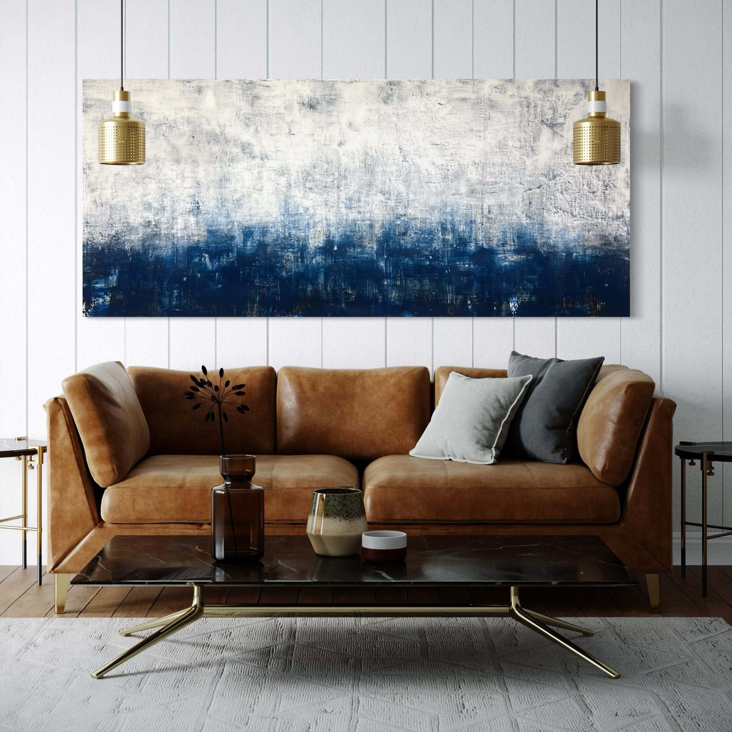 Robert Tillberg Original Art Rough Seas | 92"x40"