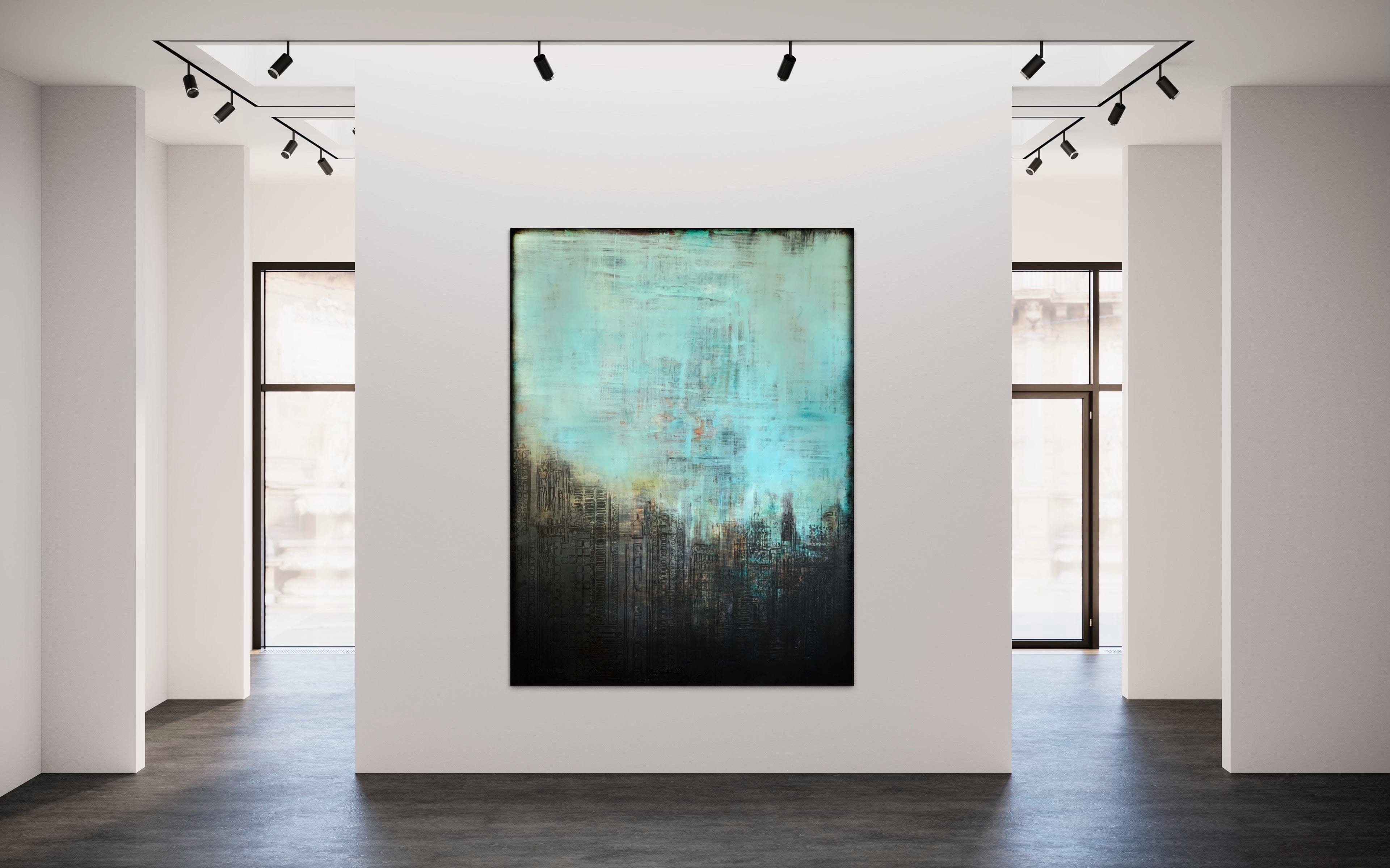 Robert Tillberg Original Art Softly Scraping The Sky | 60"x80"