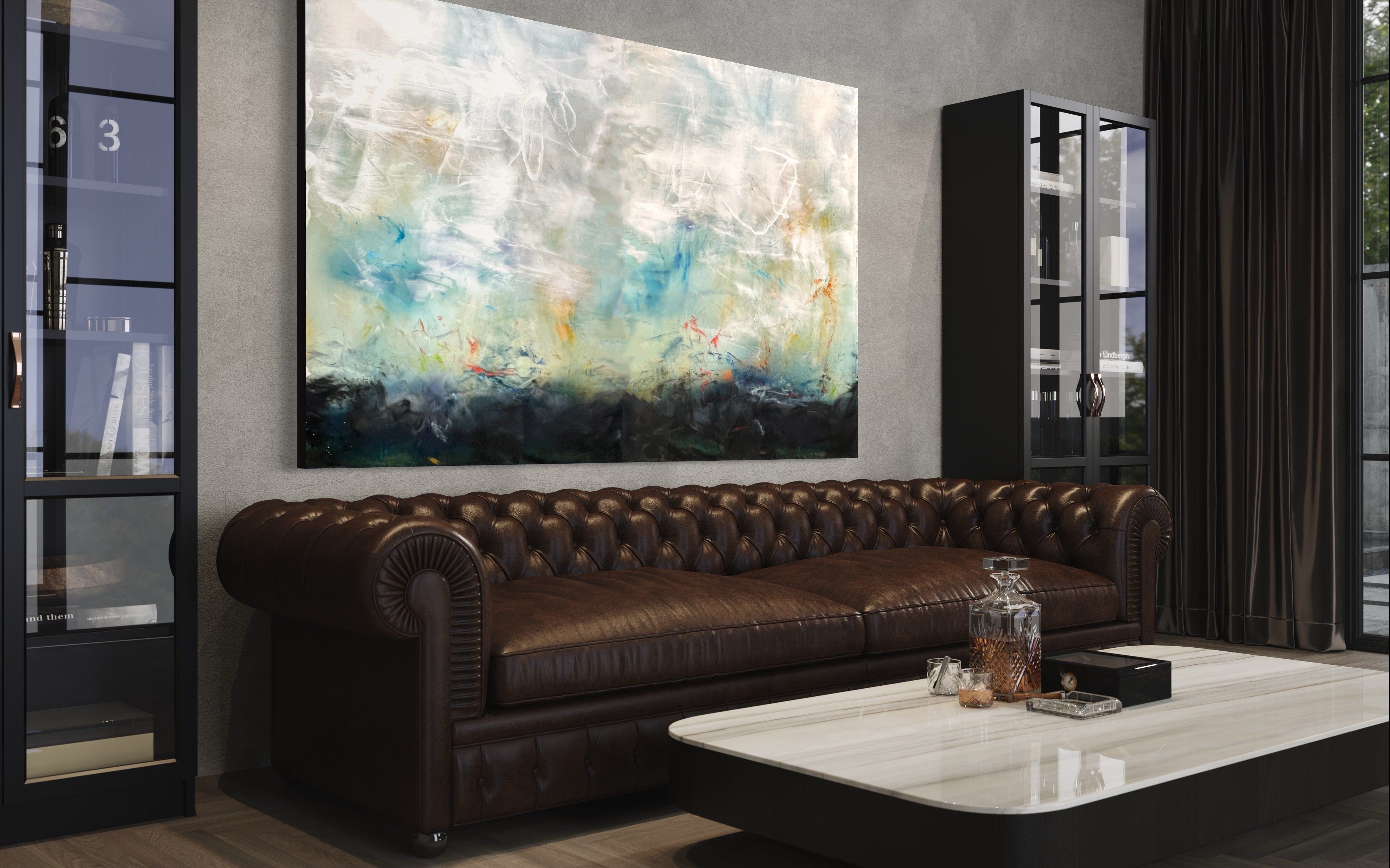 Robert Tillberg Original Art Soul Searching 2 | 96"x60"