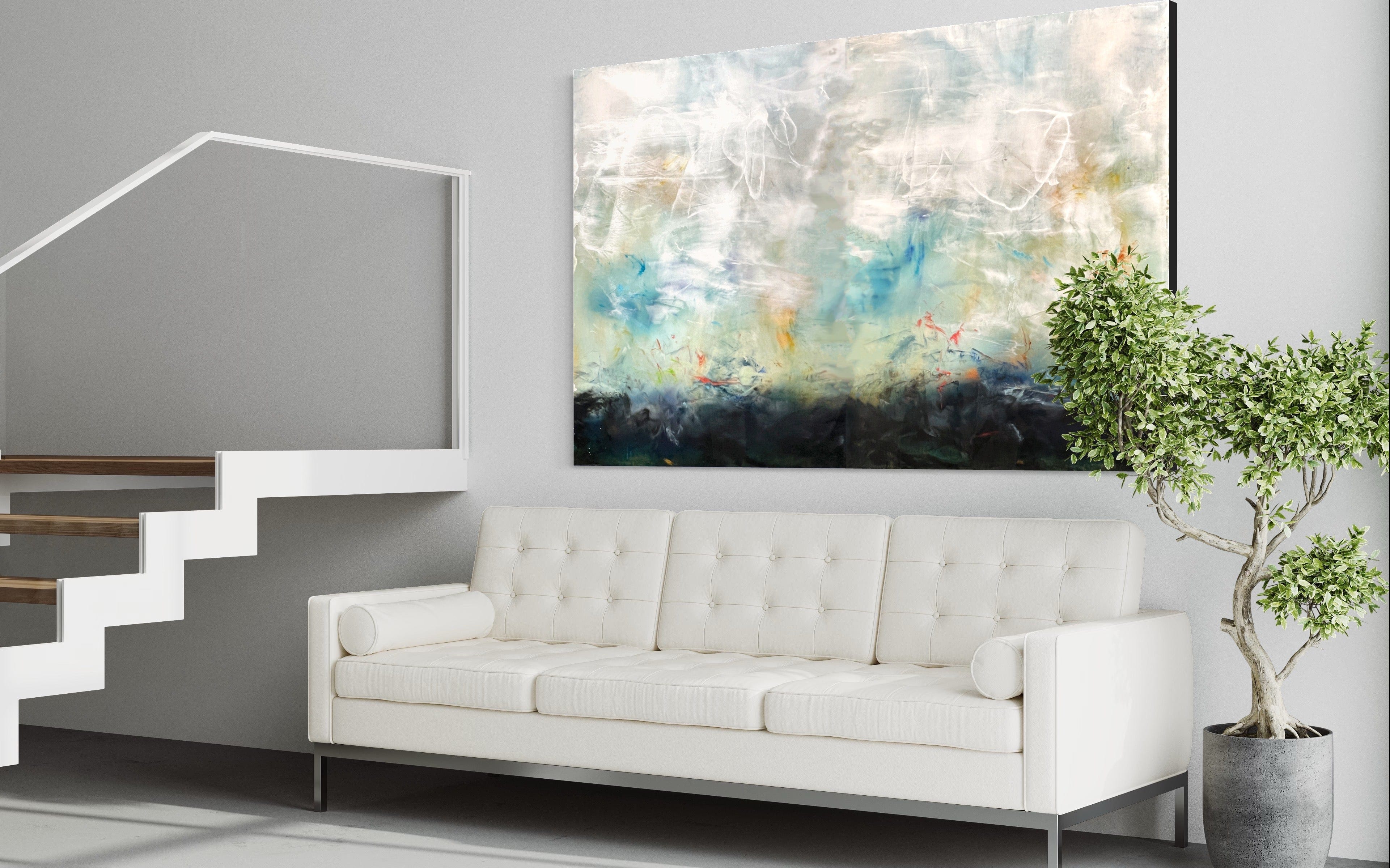 Robert Tillberg Original Art Soul Searching 2 | 96"x60"