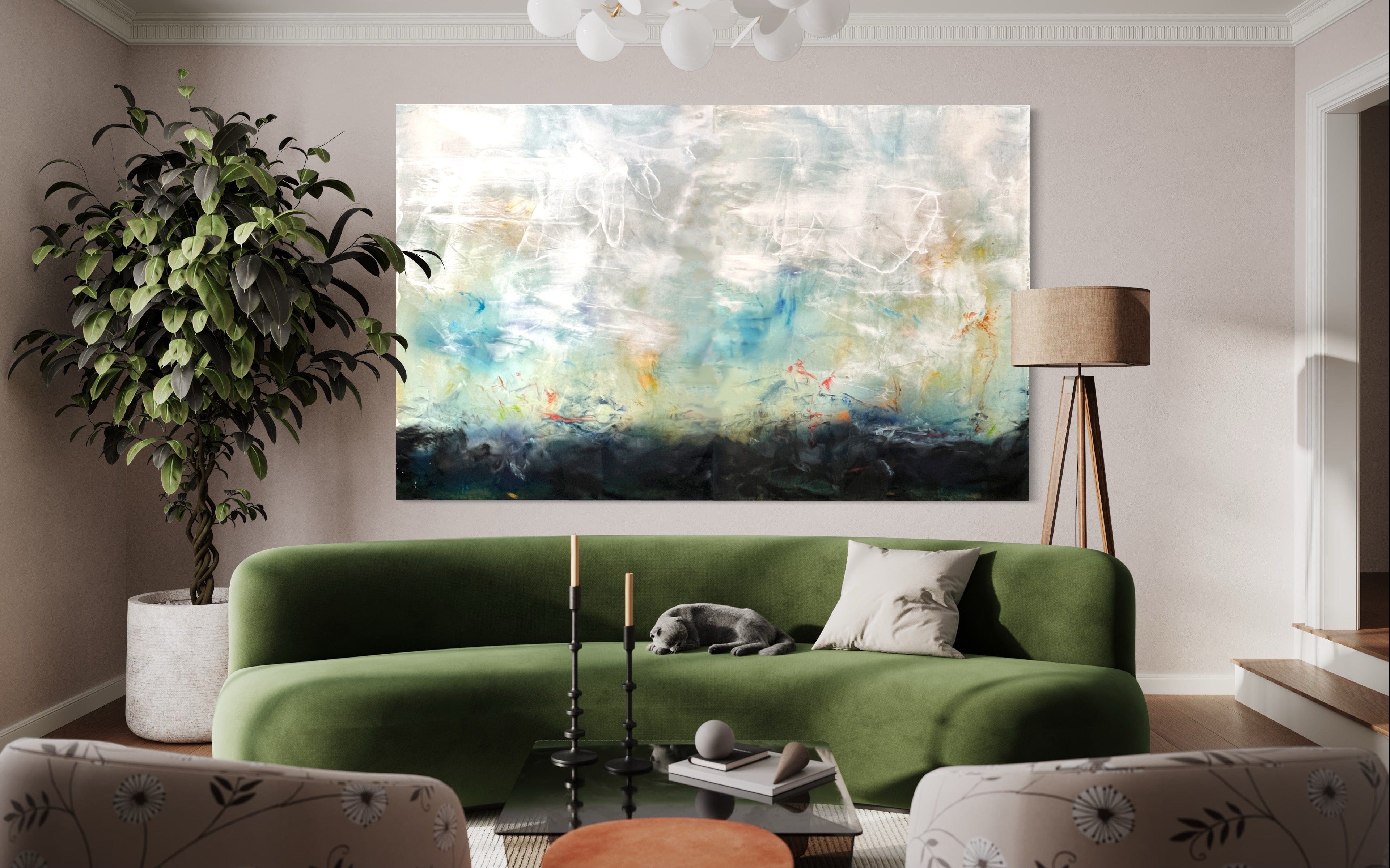 Robert Tillberg Original Art Soul Searching 2 | 96"x60"