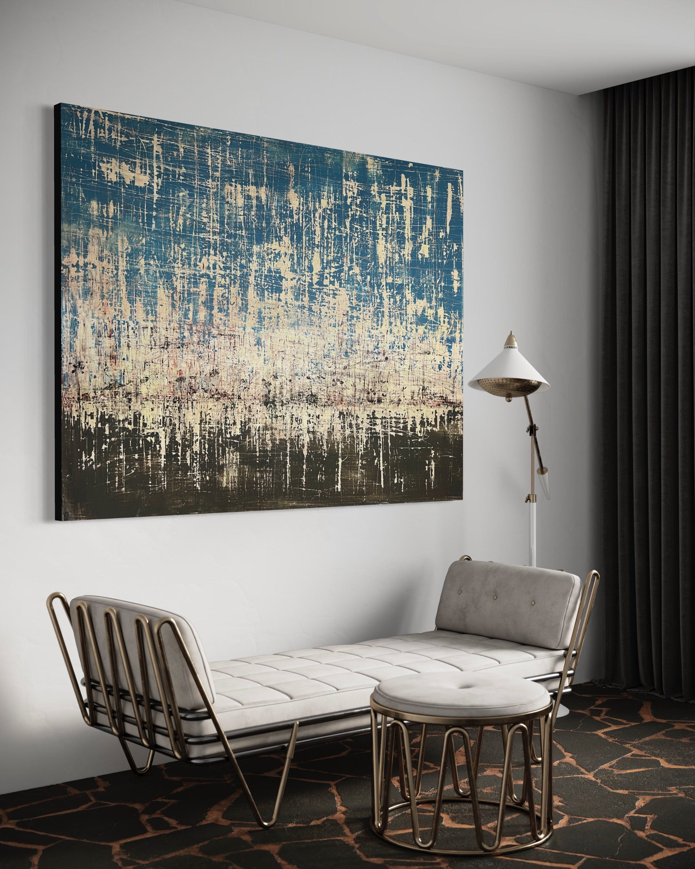 Robert Tillberg Original Art Tattered | 80"x60"