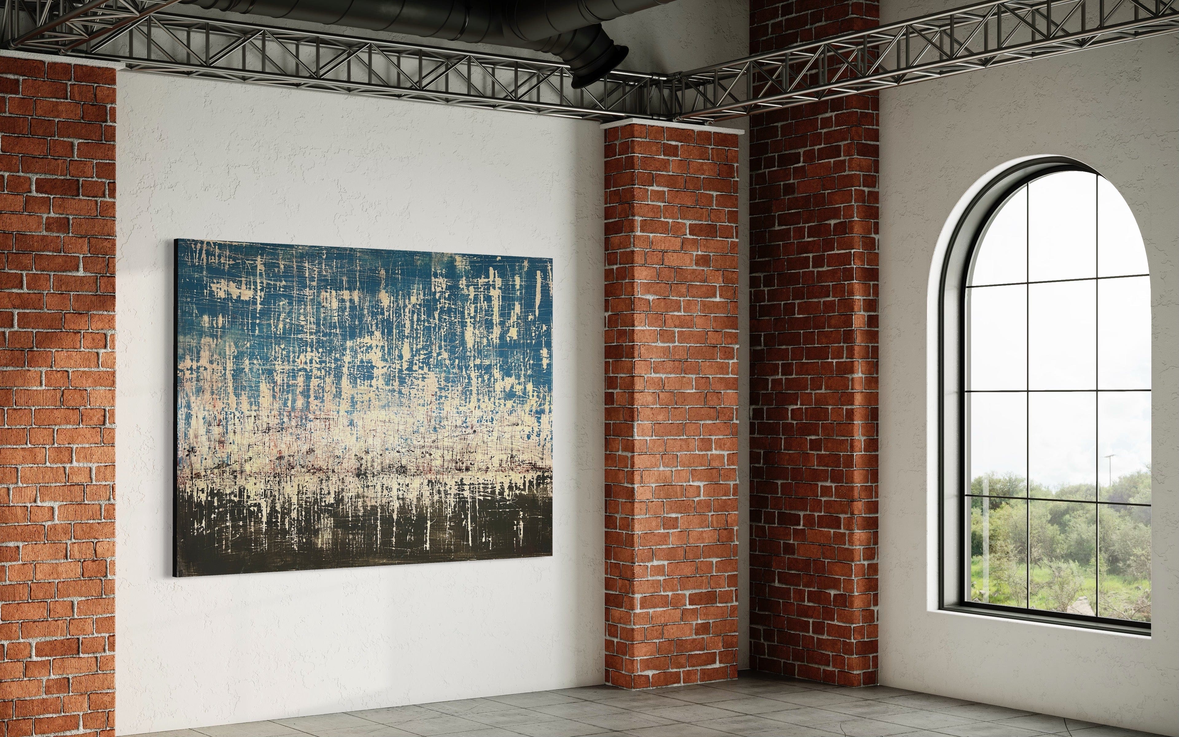 Robert Tillberg Original Art Tattered | 80"x60"