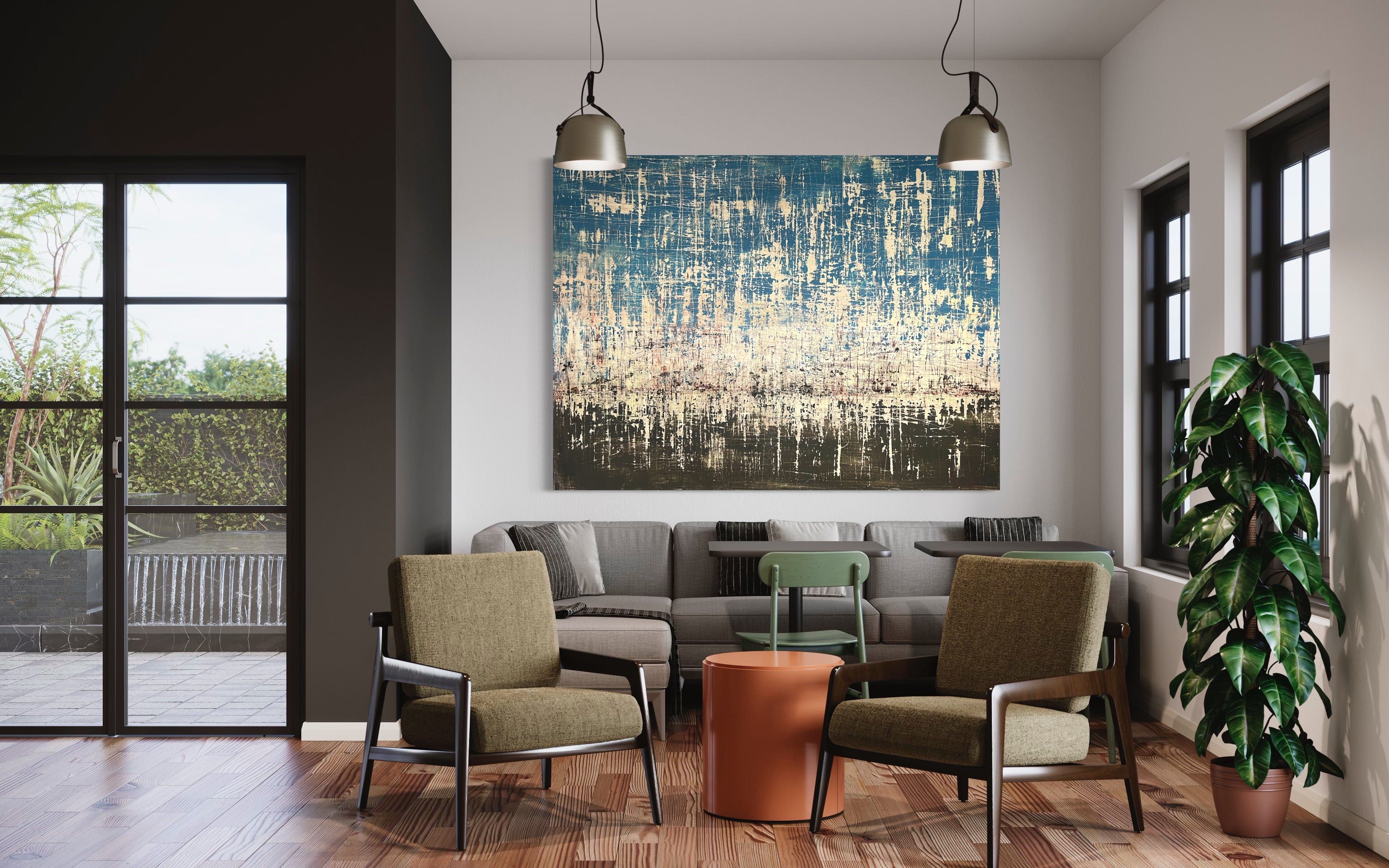Robert Tillberg Original Art Tattered | 80"x60"