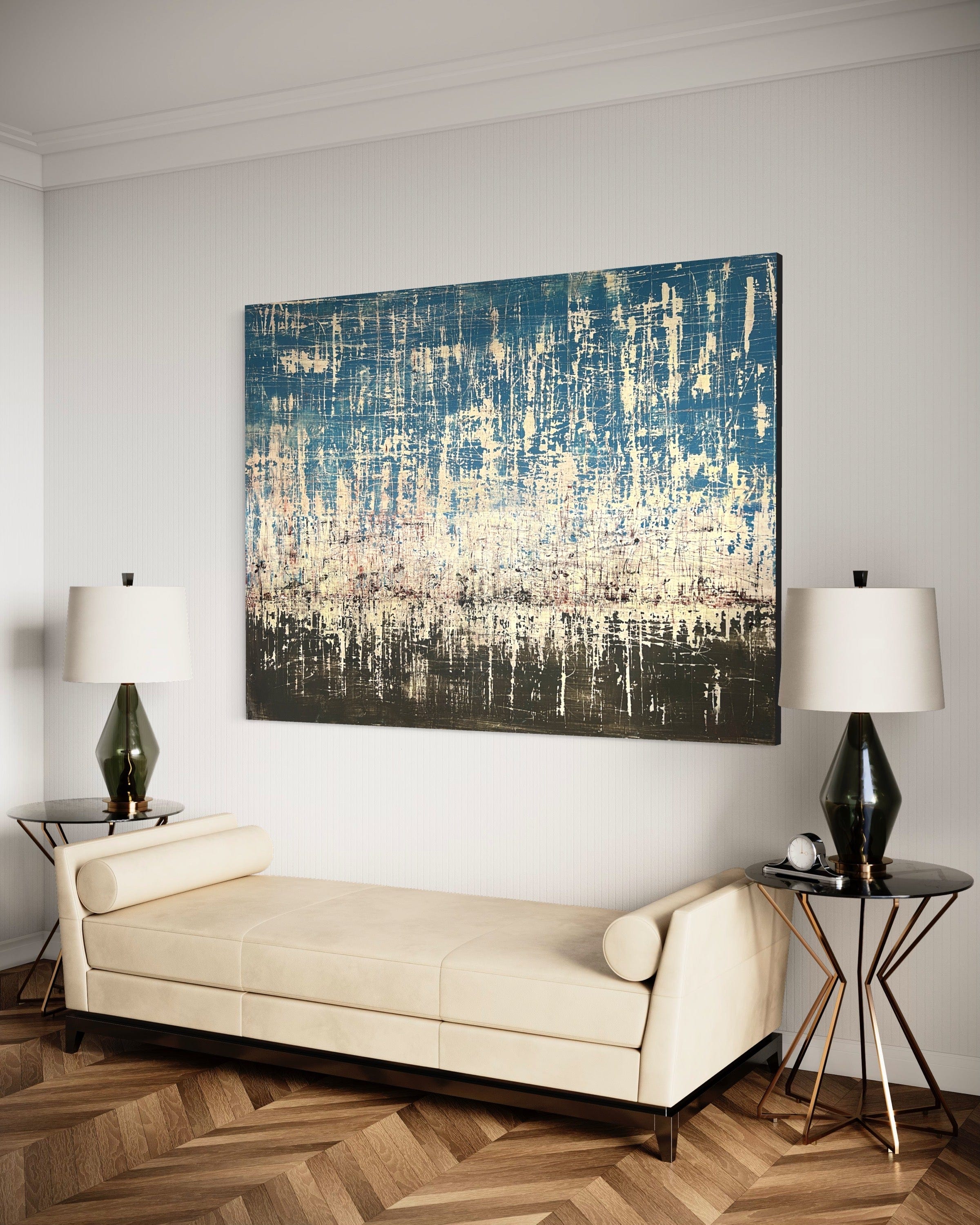 Robert Tillberg Original Art Tattered | 80"x60"