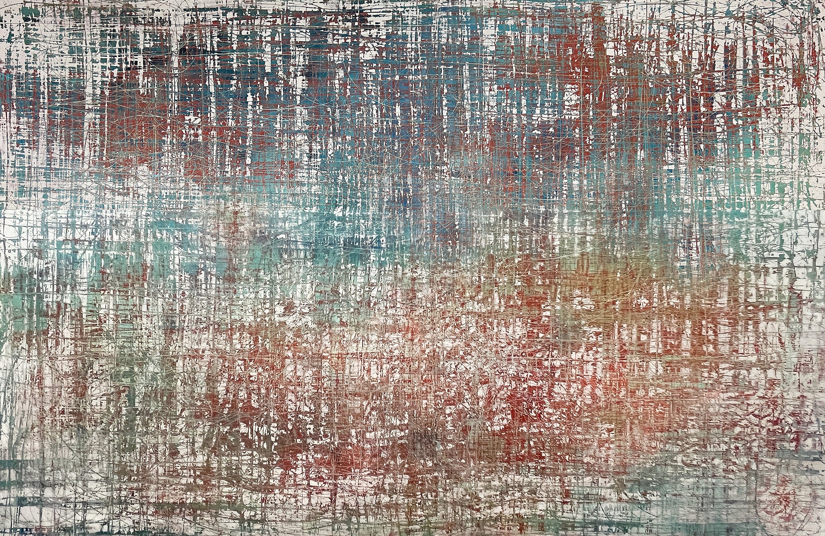 Robert Tillberg Original Art Trapped In Time | 80"x52"