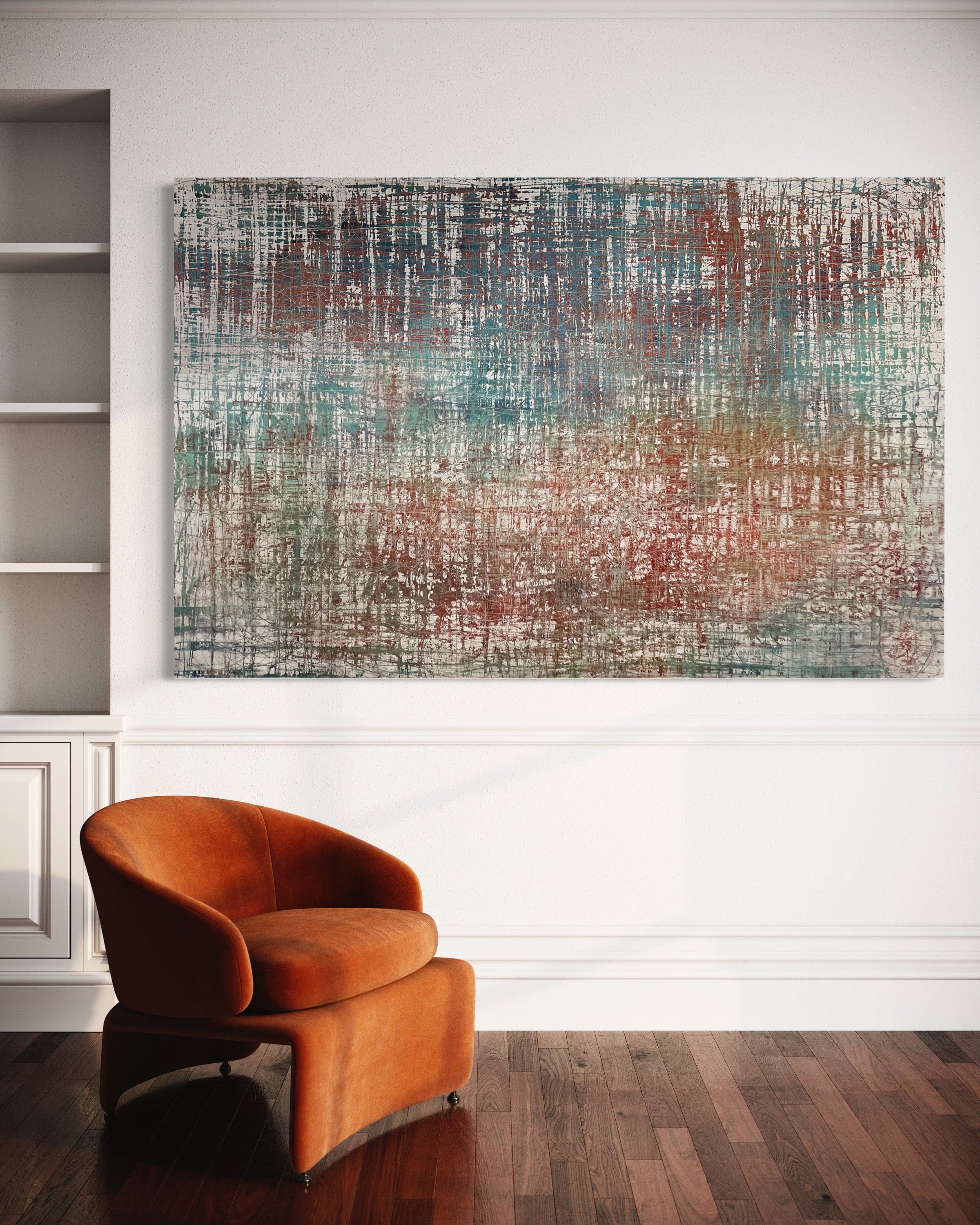 Robert Tillberg Original Art Trapped In Time | 80"x52"