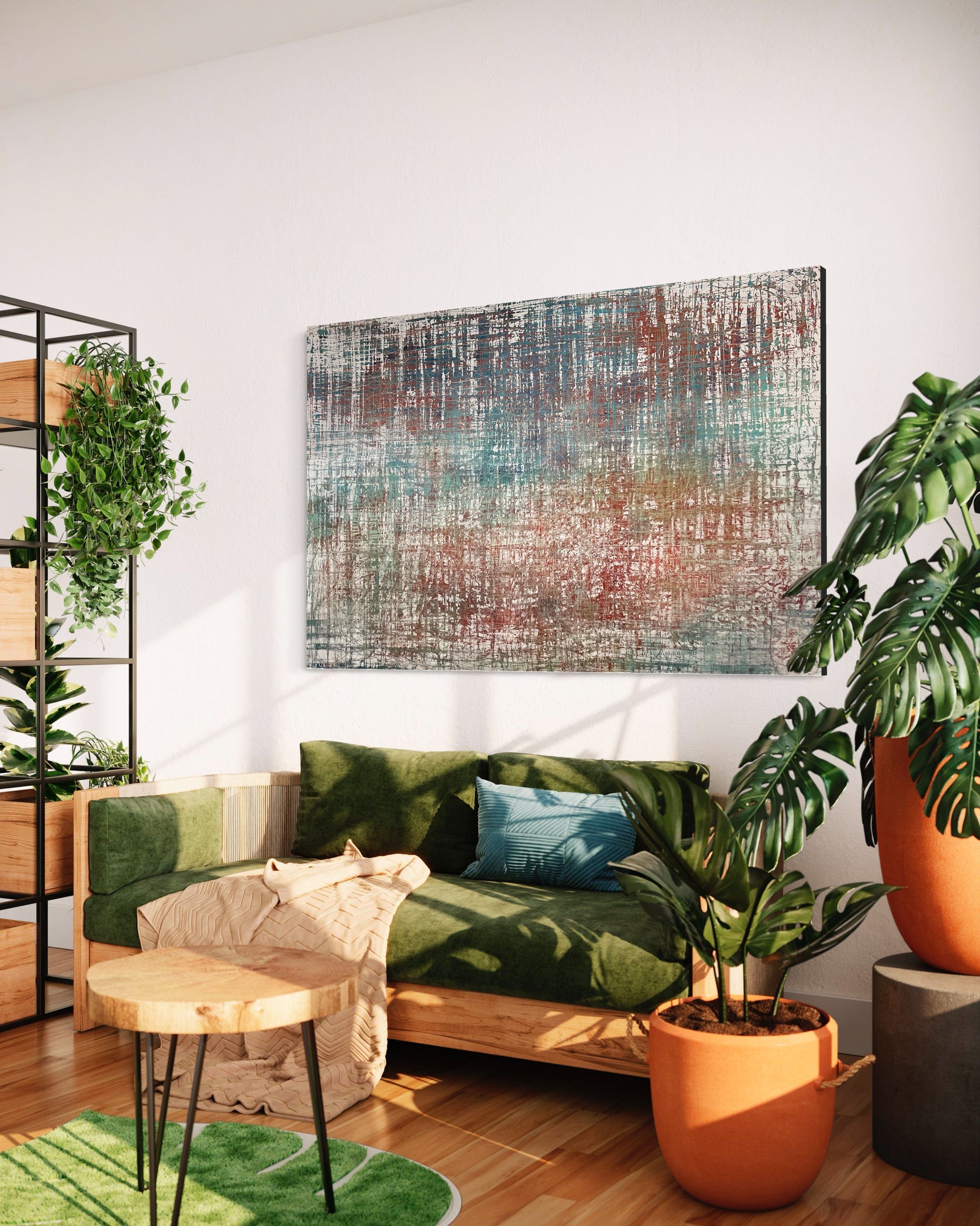 Robert Tillberg Original Art Trapped In Time | 80"x52"
