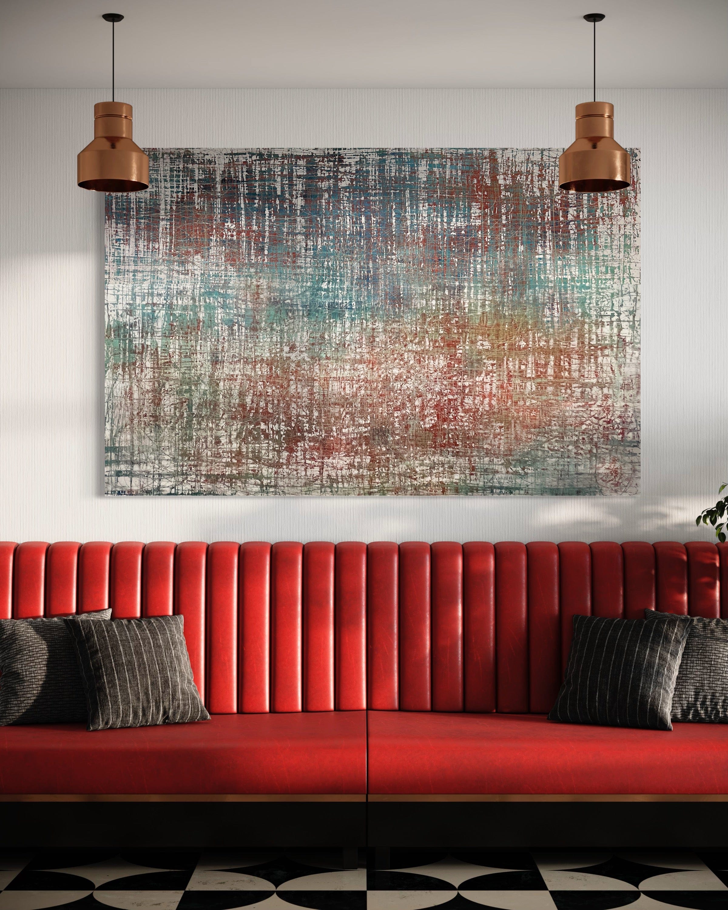 Robert Tillberg Original Art Trapped In Time | 80"x52"