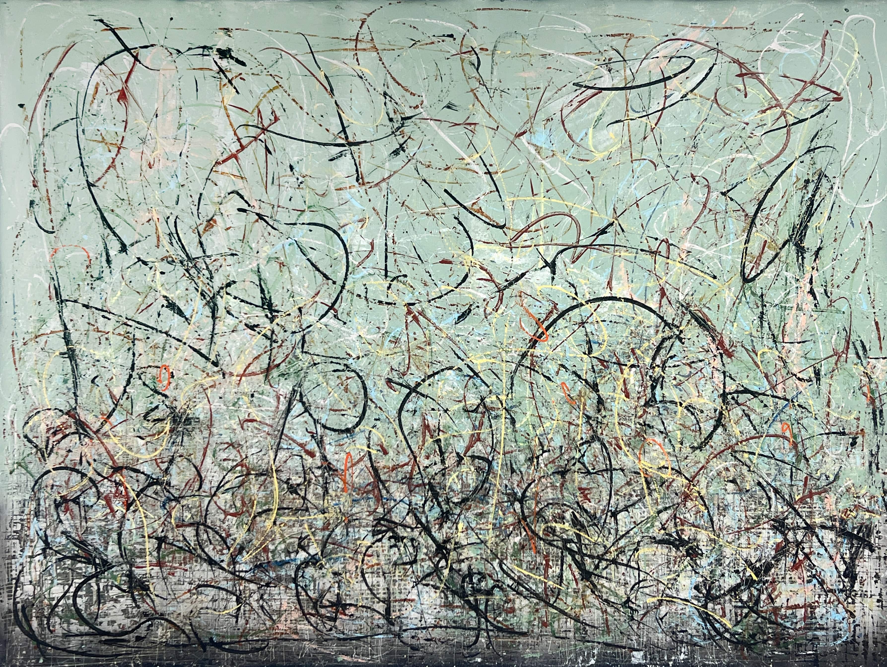 Robert Tillberg Original Art Unplanned Pulse | 80"x60"