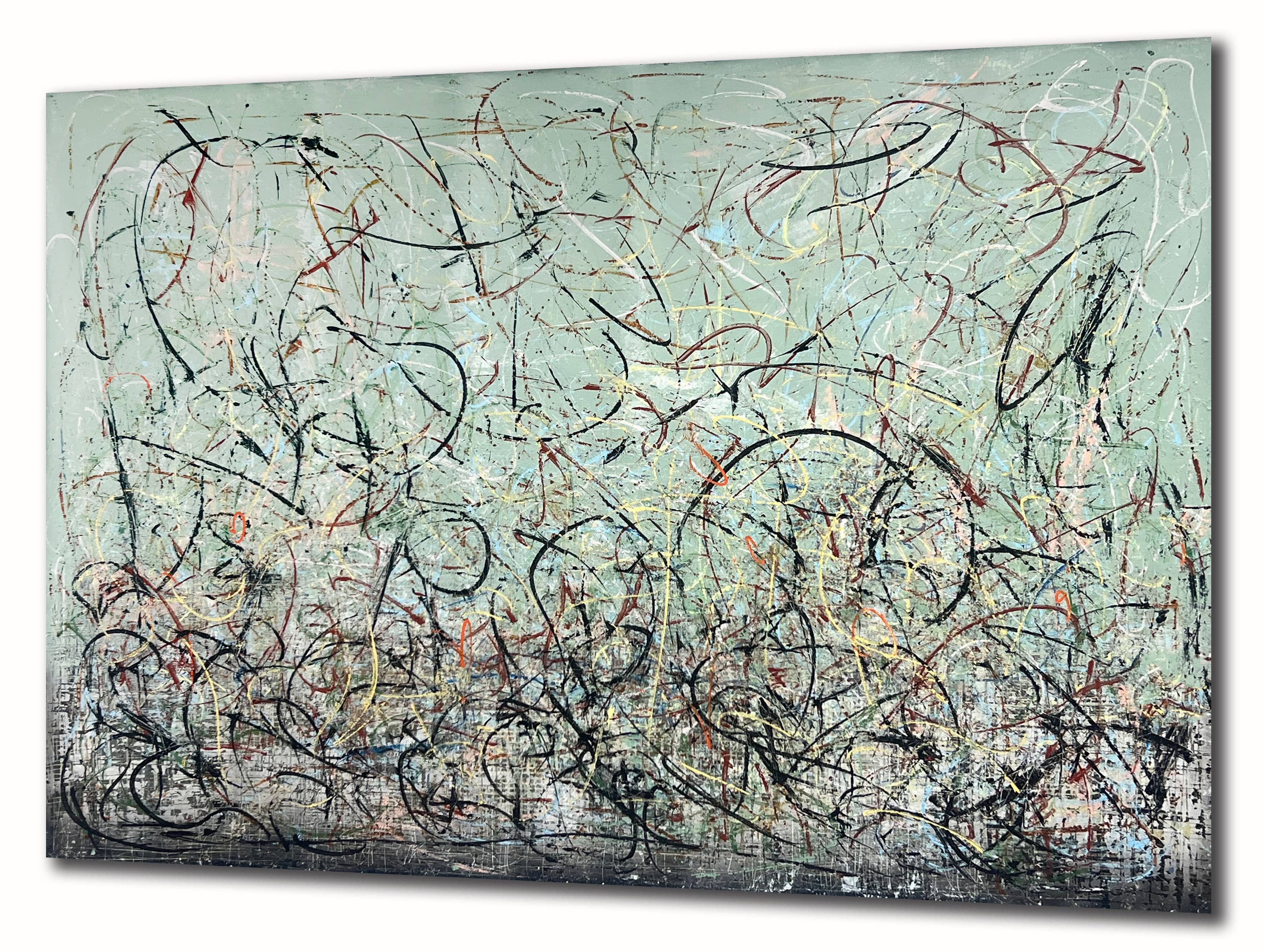 Robert Tillberg Original Art Unplanned Pulse | 80"x60"