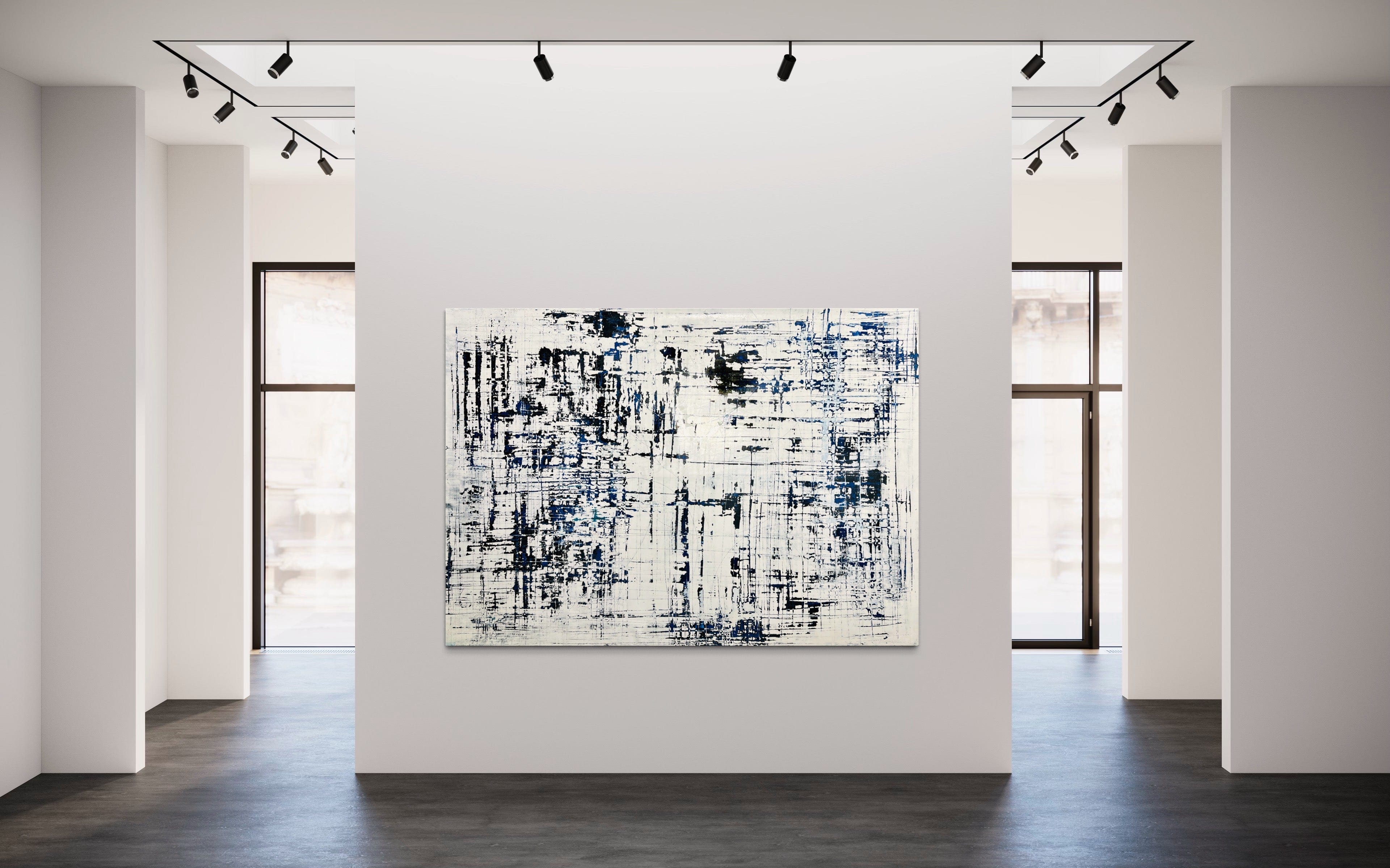 Robert Tillberg Original Art Urban Markings | 60"x84"